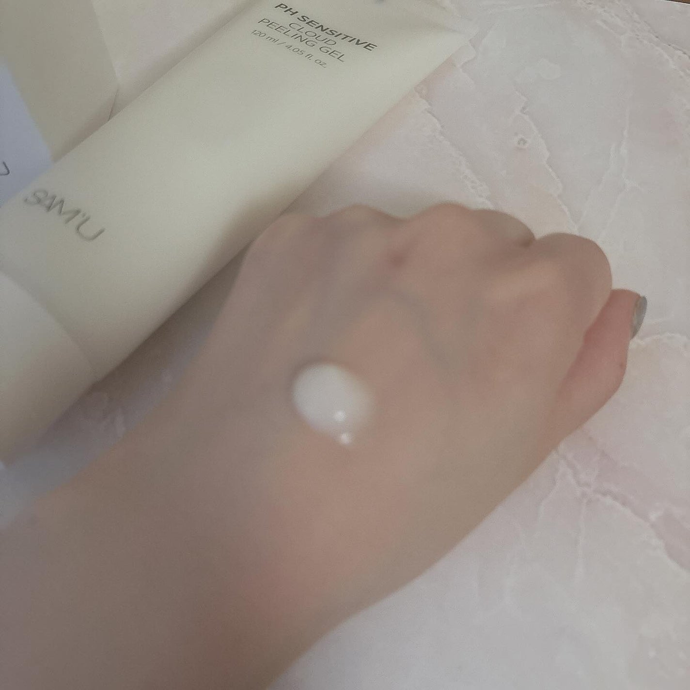 PHセンシティブクラウドピーリングジェル/SAM'U/ピーリングを使ったクチコミ(3枚目)