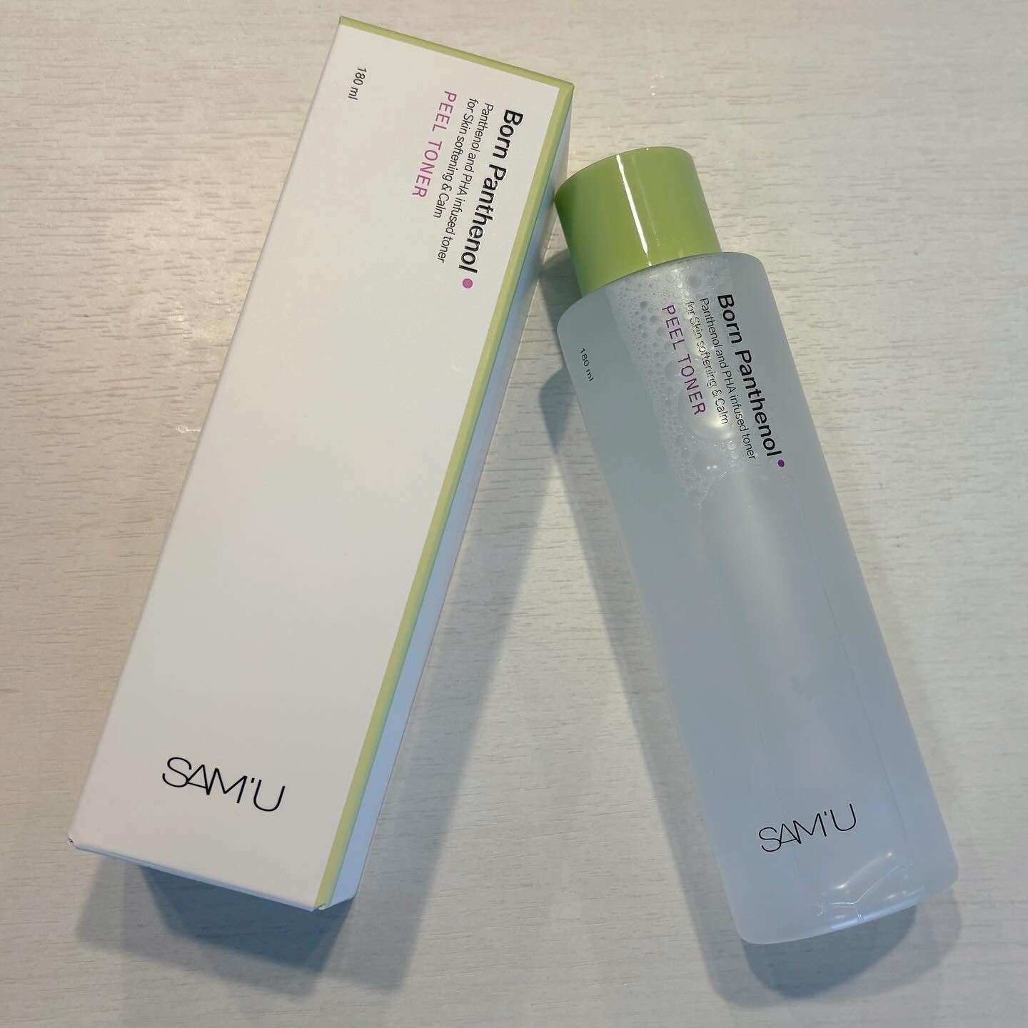 ボーンパンテノールピールトナー/SAM'U/化粧水を使ったクチコミ（2枚目）