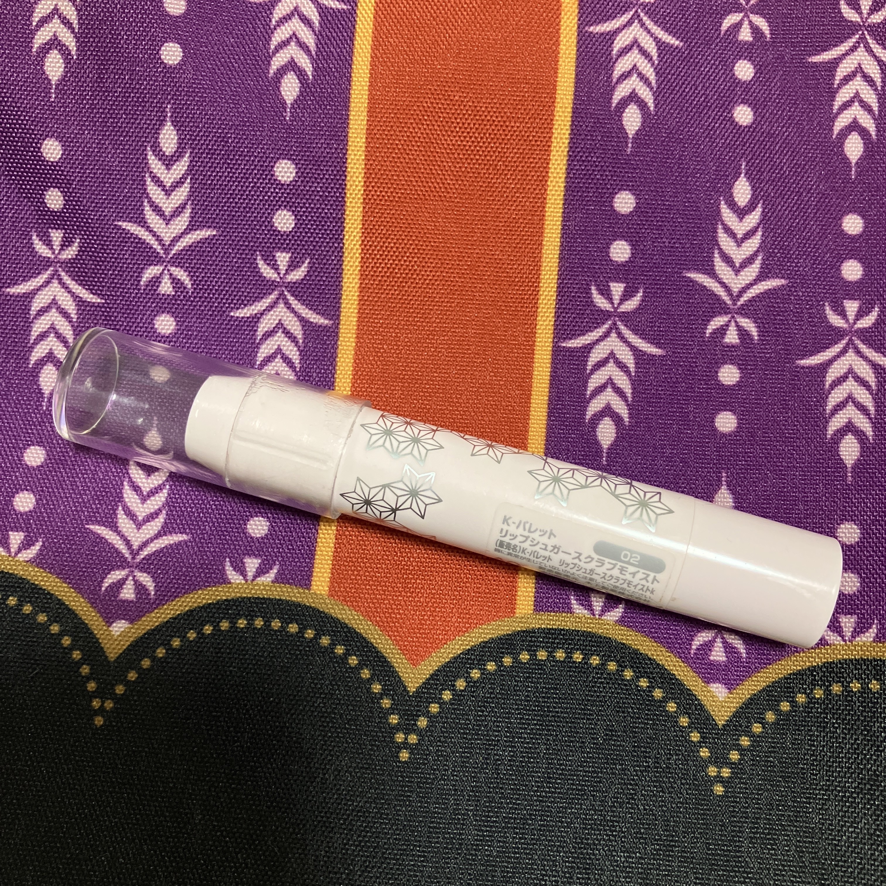 リップシュガースクラブモイストk  ピーチ(竈門禰豆子)/K-パレット/リップスクラブを使ったクチコミ（1枚目）