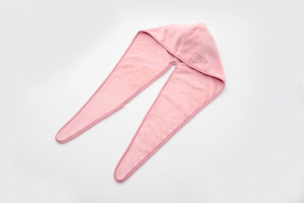 BEAULy クイックドライヘアターバン  Dusty Pink