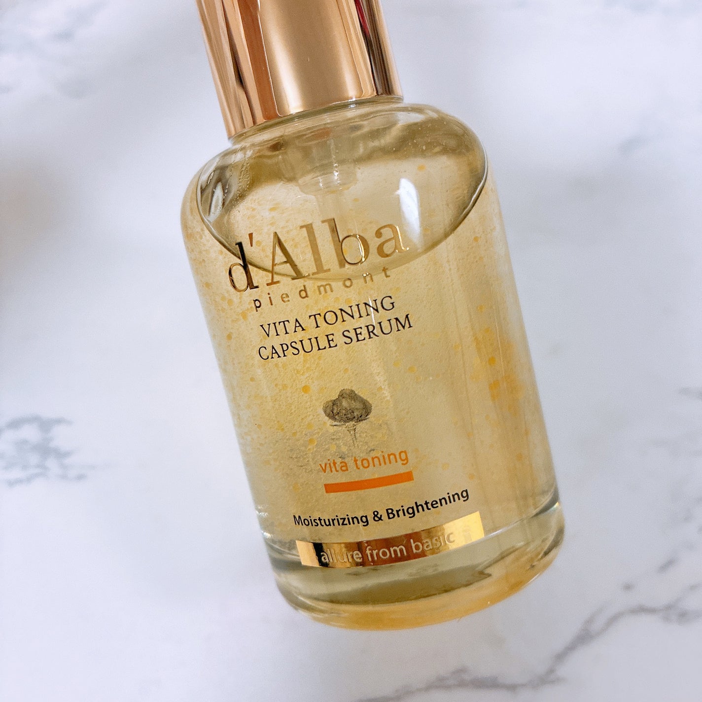 ビタトーニングカプセルセラム/ダルバ/美容液を使ったクチコミ(1枚目)