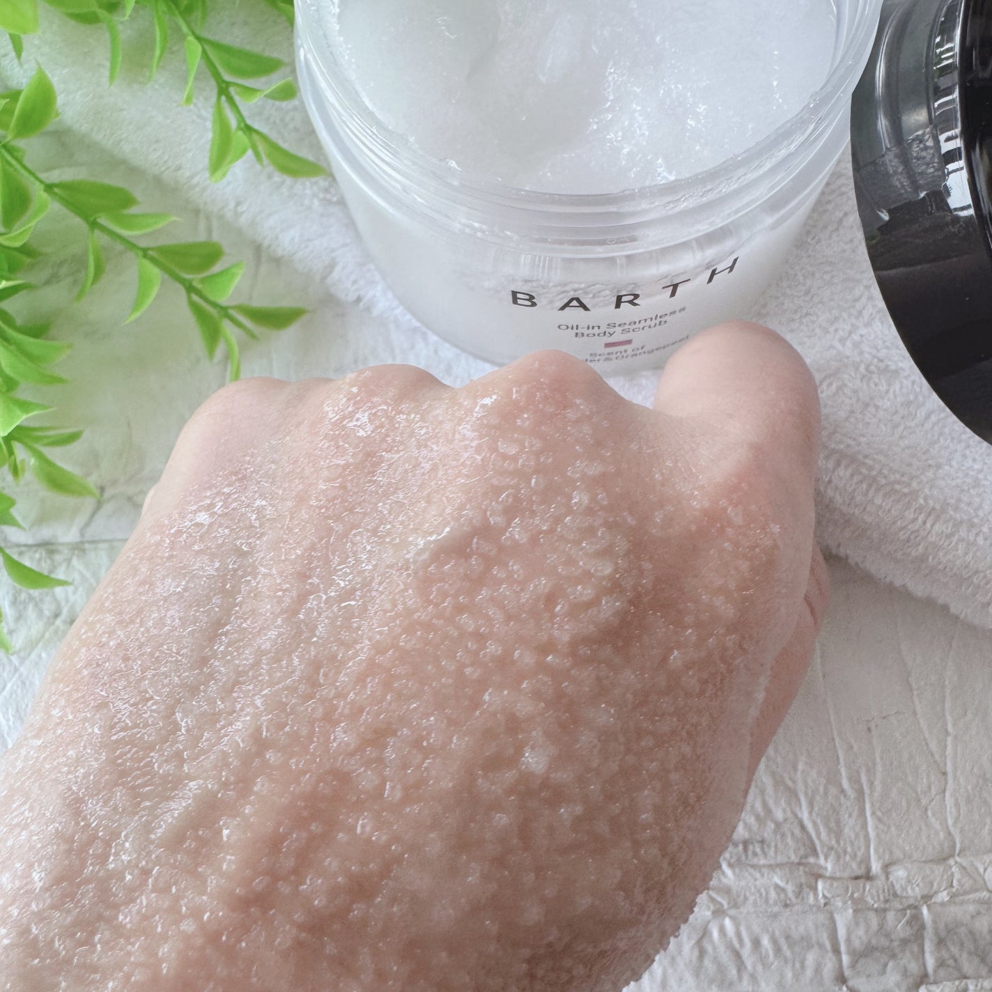 BARTH オイルイン シームレス ボディスクラブ/BARTH/ボディスクラブを使ったクチコミ(6枚目)