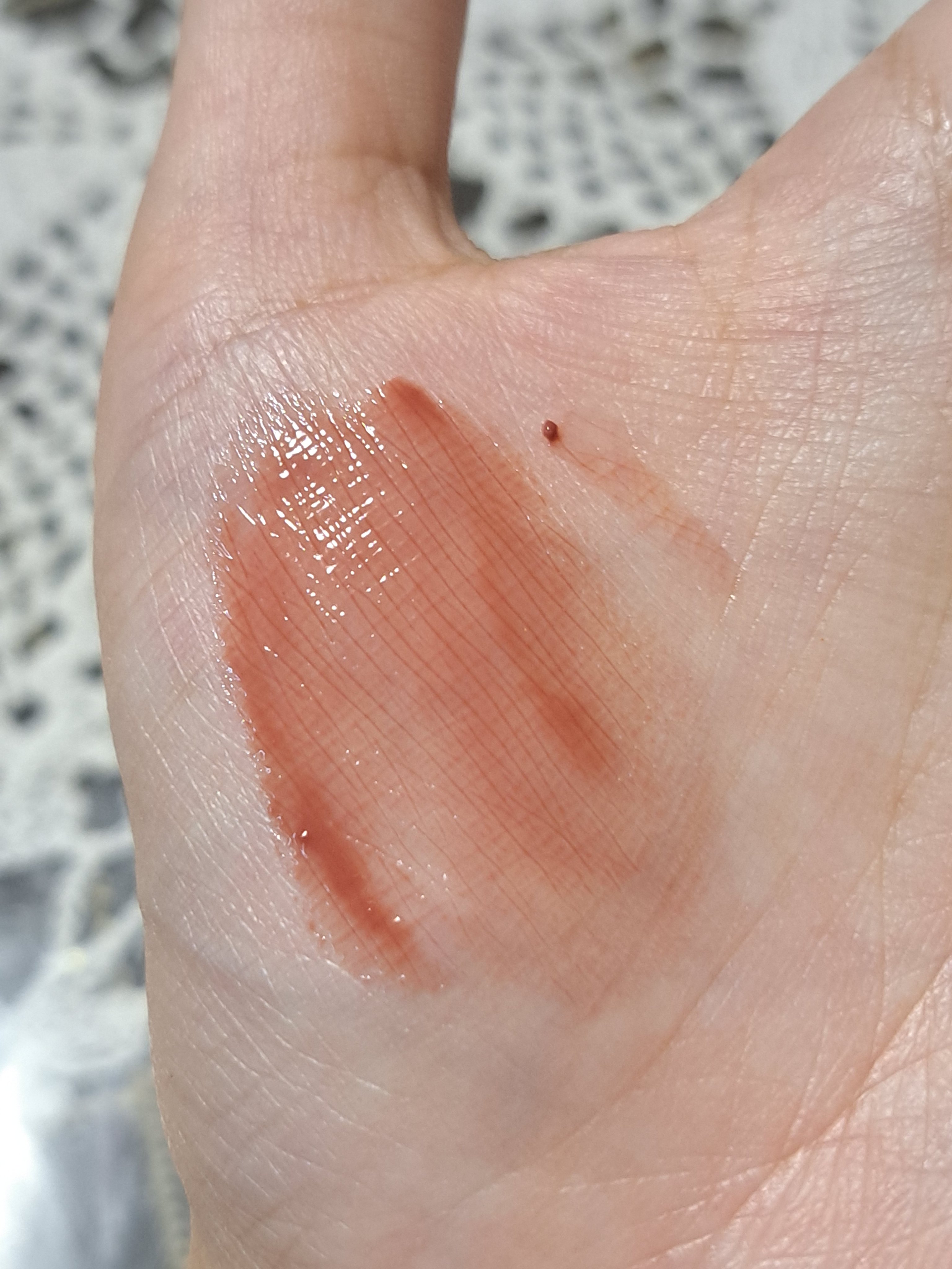 MELTING GLOW DUAL LIP 02 TENDER BRICK/TIRTIR(ティルティル)/リップバームを使ったクチコミ（3枚目）