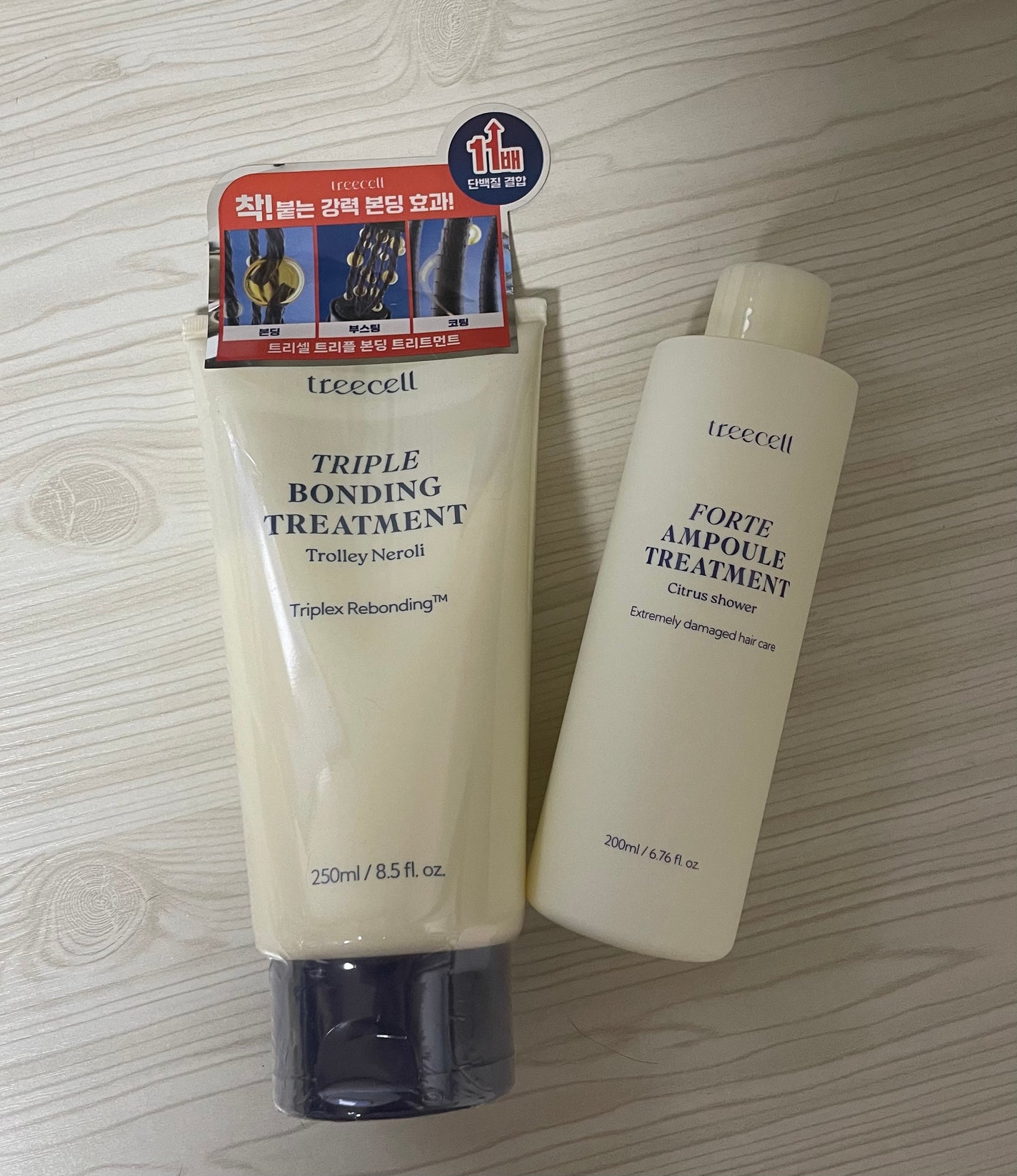 フォルテ アンプル トリートメント/treecell/洗い流すヘアトリートメントを使ったクチコミ(1枚目)