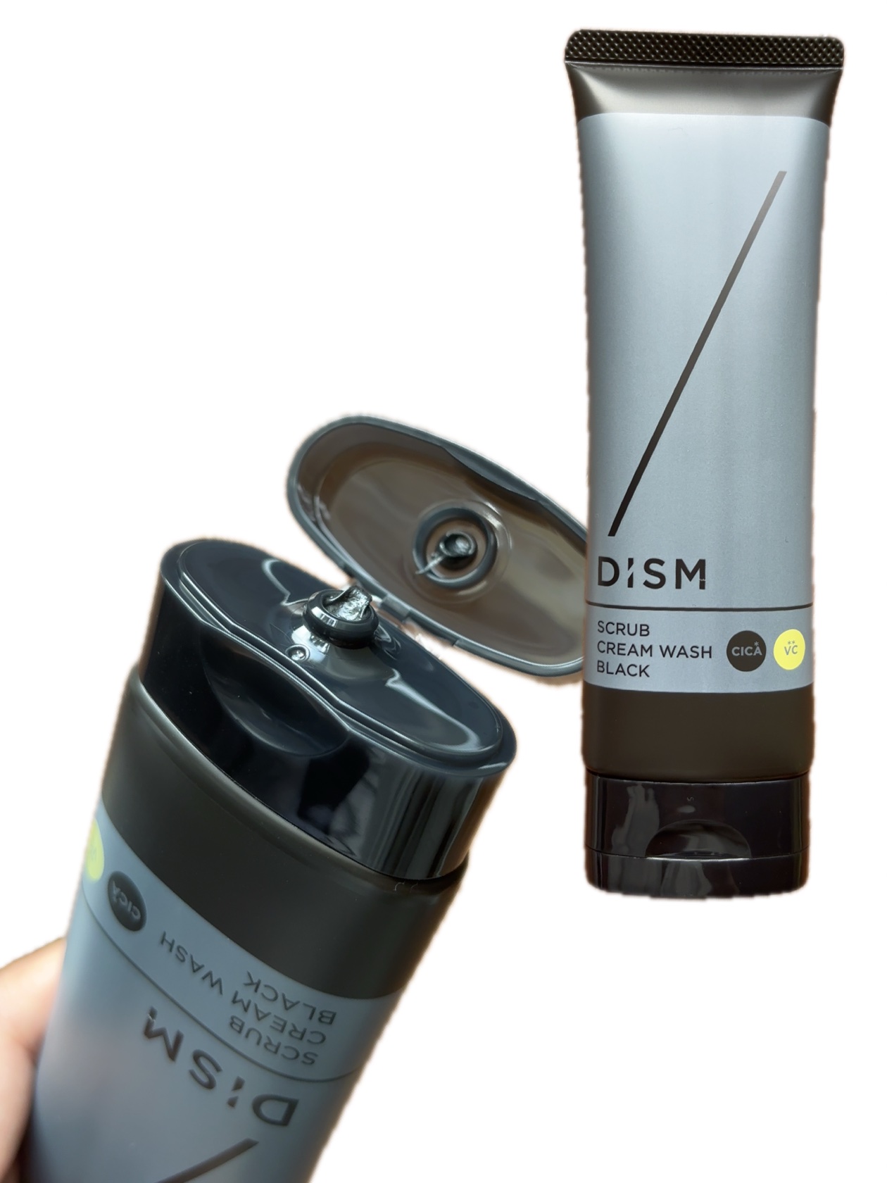 ディズム　スクラブクリームウォッシュ ブラック/DISM/洗顔フォームを使ったクチコミ（2枚目）