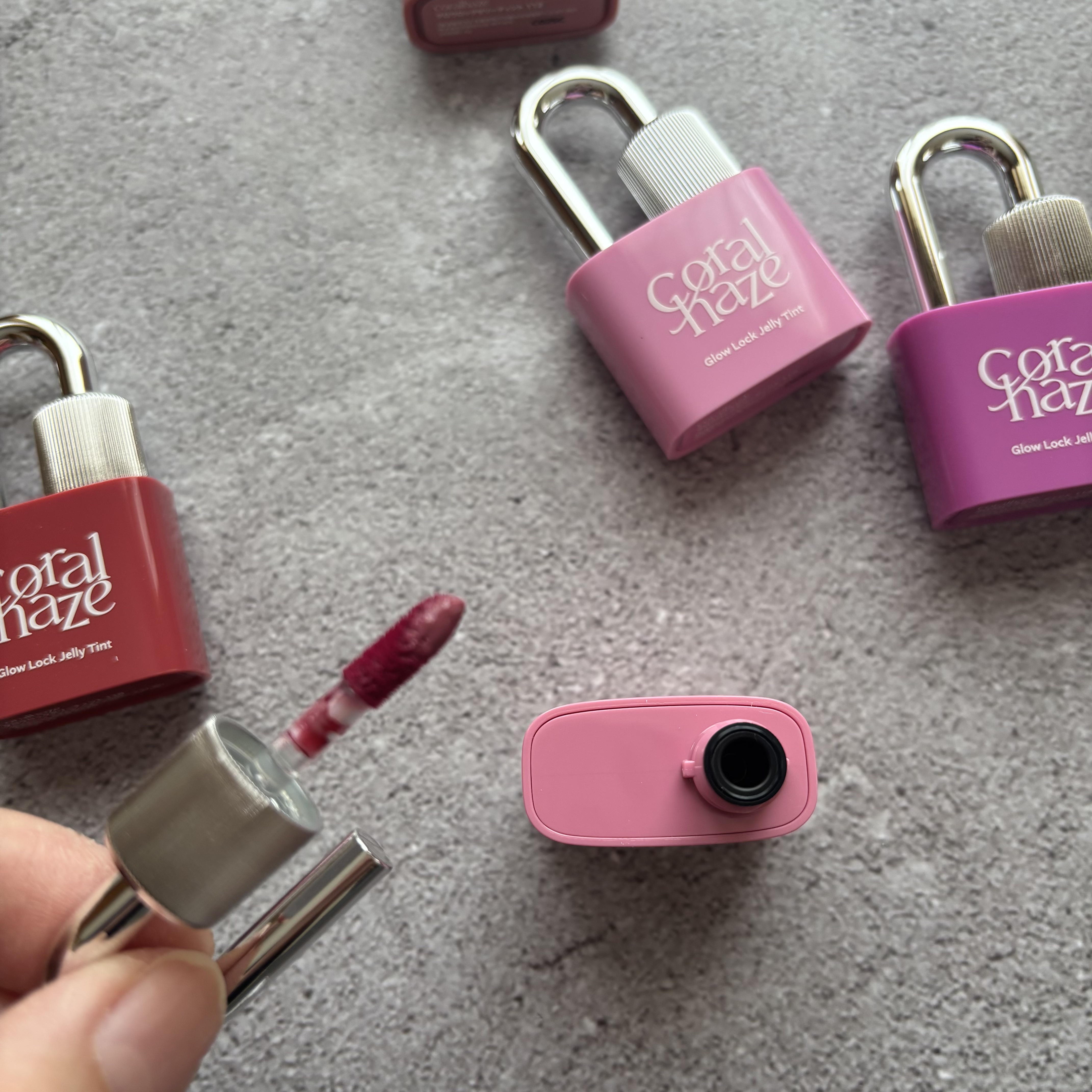 グロウロックゼリーティント/Coralhaze/リップティントを使ったクチコミ（2枚目）