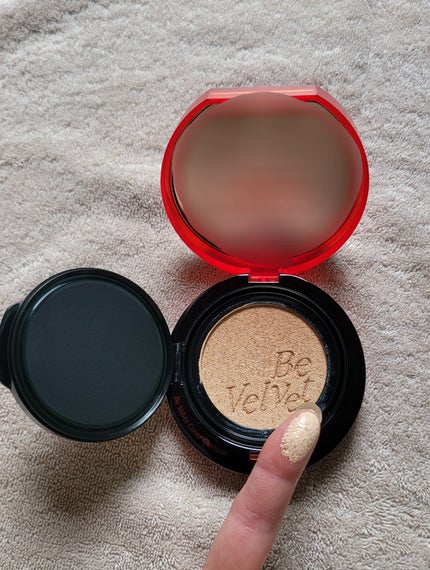 ビーベルベット カバークッション/espoir/クッションファンデーションを使ったクチコミ(2枚目)