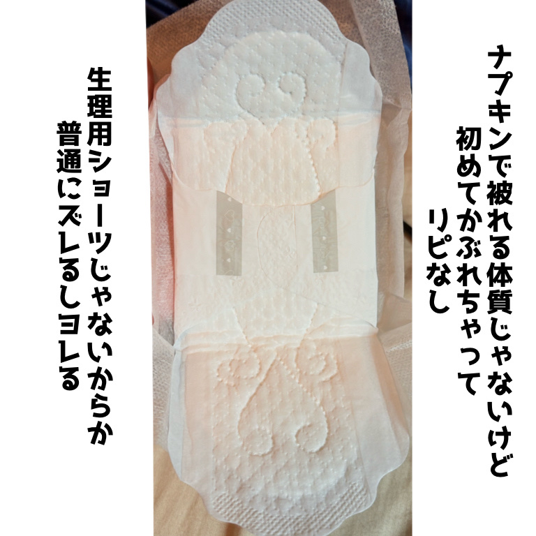 エリス エリス 素肌のきもち ルナフィット ふんわりタイプのクチコミ「【自腹】最近見るこのナプキン、はじめてかぶれた・・・

エリス 素肌のきもち ルナフィット ふ.....」（3枚目）