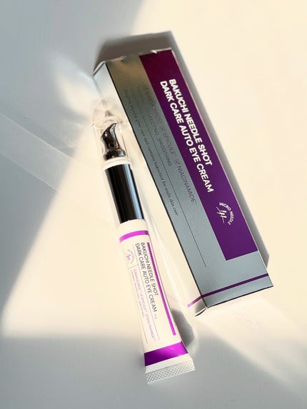 BAKUCHI NEEDLE SHOT DARK CARE AUTO EYE CREAM/LIALUSTER/アイケア・アイクリームを使ったクチコミ(1枚目)