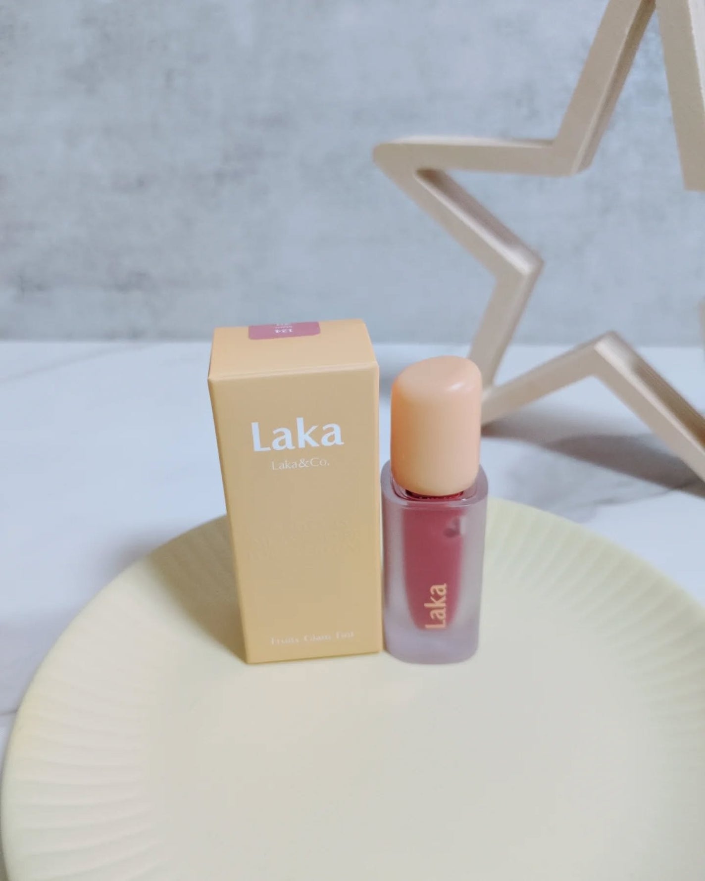 フルーティーグラムティント/Laka/リップティントを使ったクチコミ(2枚目)
