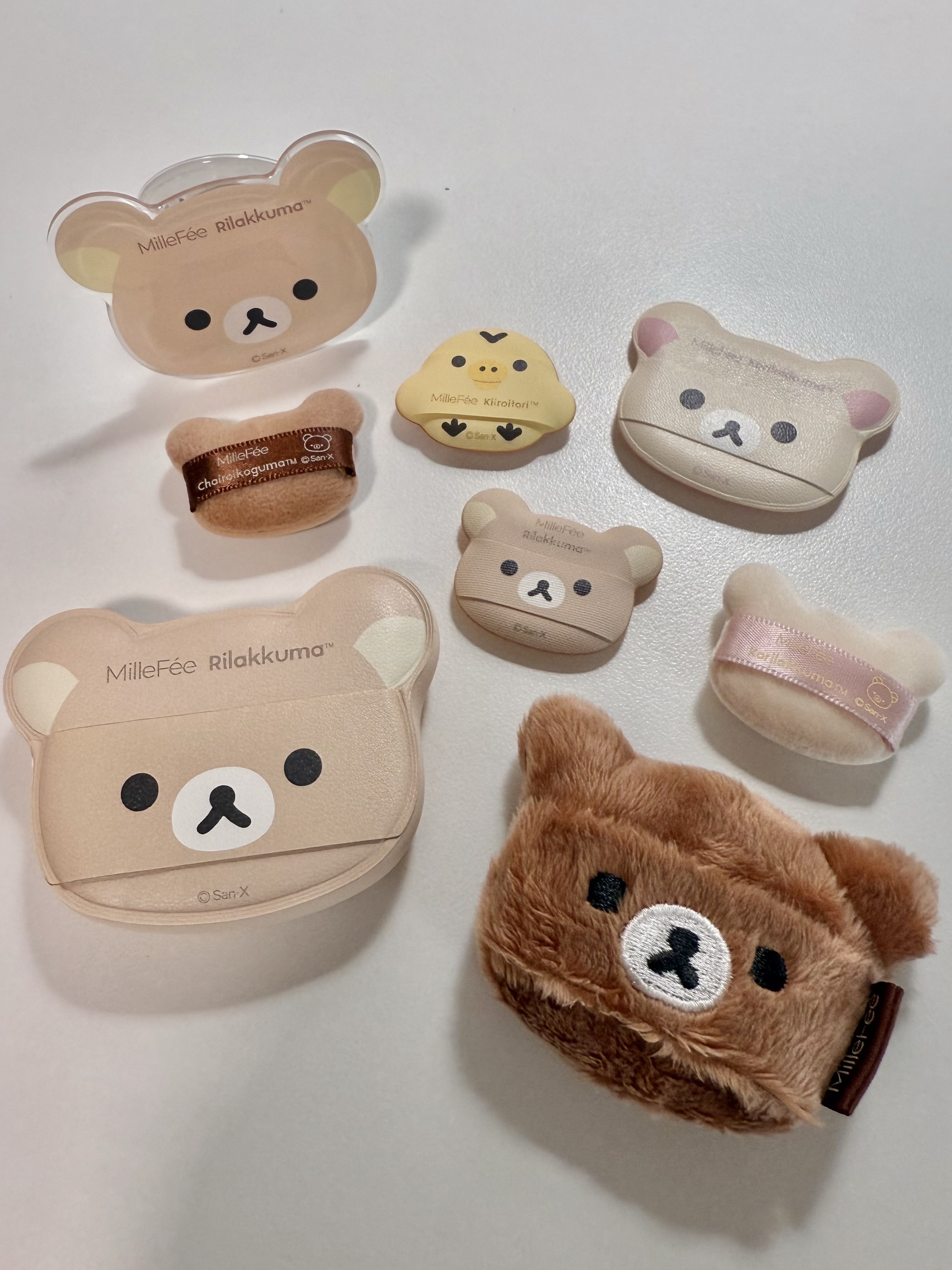 リラックマパフシリーズ コンプリートBOX/MilleFée/その他キットセットを使ったクチコミ（3枚目）