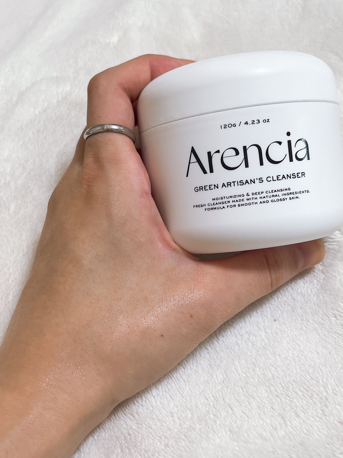 プレミアムもちソープ「グリーンアルティザン」/アレンシア/その他洗顔料を使ったクチコミ(5枚目)