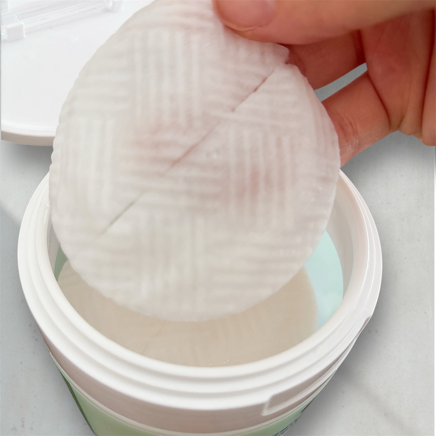 若芽ポアコントロール部分パック/suiskin/トナーパッドを使ったクチコミ（3枚目）