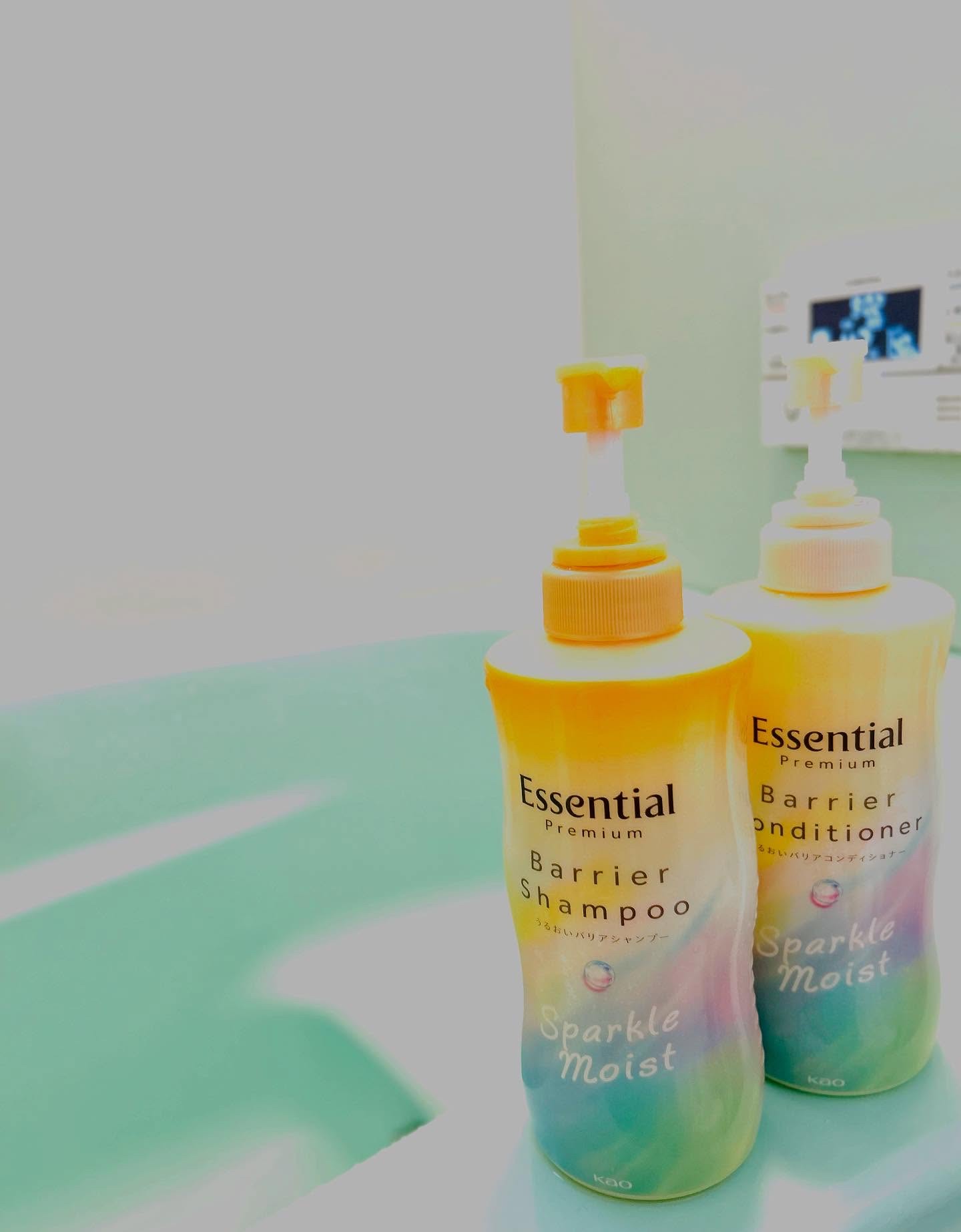 エッセンシャルプレミアム バリアシャンプー・コンディショナー スパークルモイスト/エッセンシャル/市販シャンプーを使ったクチコミ（1枚目）