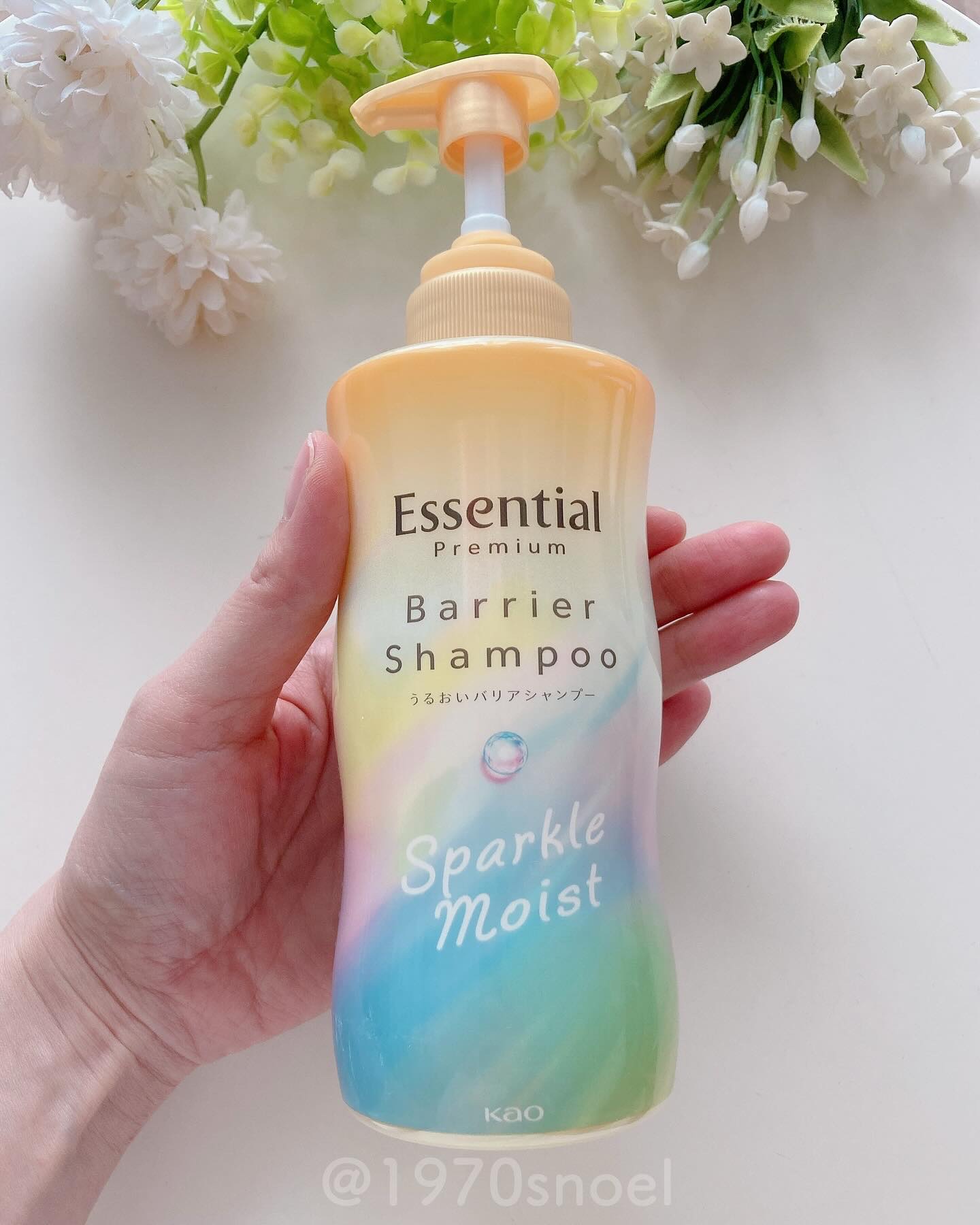 エッセンシャルプレミアム バリアシャンプー・コンディショナー スパークルモイスト/エッセンシャル/市販シャンプーを使ったクチコミ（3枚目）