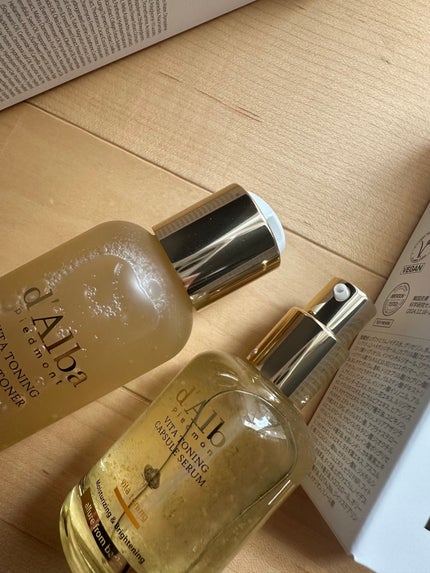 ビタトーニングセラムトナー/ダルバ/化粧水を使ったクチコミ(4枚目)