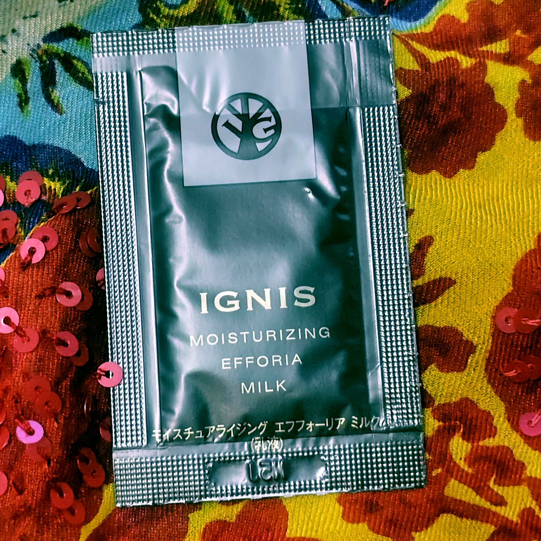 モイスチュアライジング エフフォーリア ミルク /IGNIS/乳液を使ったクチコミ（1枚目）