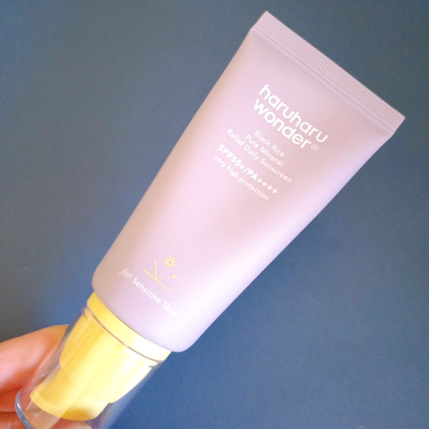 ブラックライス ピュア ミネラル リリーフ デイリー サンスクリーン/haruharu wonder/日焼け止めクリームを使ったクチコミ（1枚目）