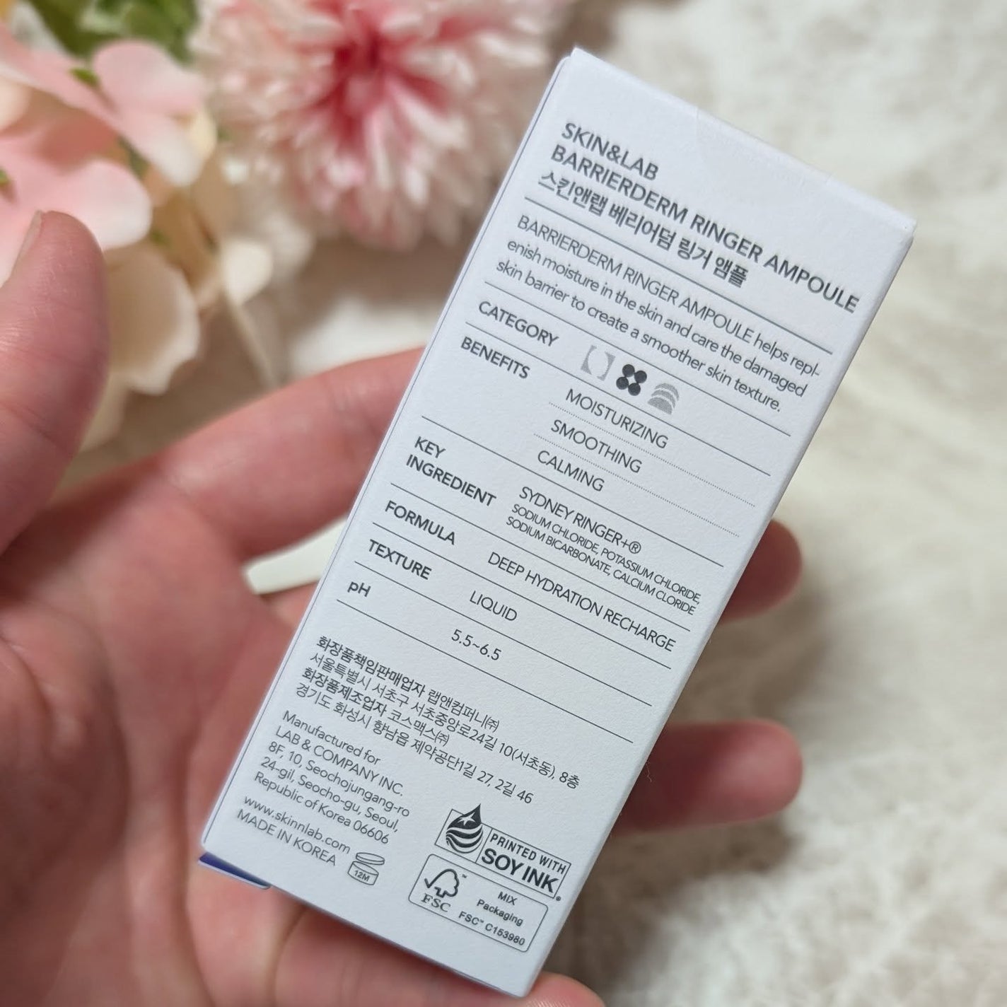 バリアダームリンガーアンプル/SKIN&LAB/美容液を使ったクチコミ(2枚目)