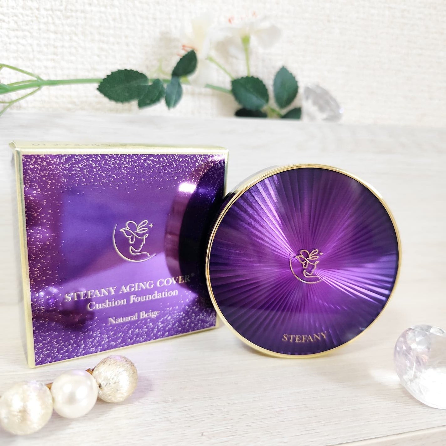 ステファニーエイジングカバー クッションファンデーション/STEFANY AGING COVER/クッションファンデーションを使ったクチコミ(2枚目)