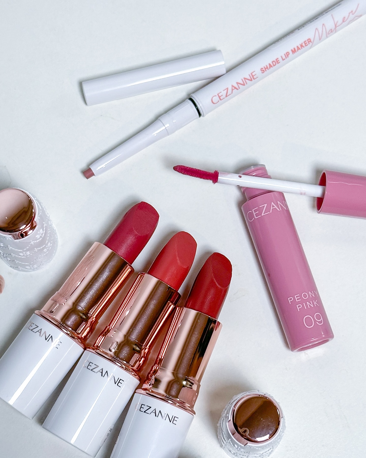 ウォータリーティントリップ/CEZANNE/リップティントを使ったクチコミ（1枚目）