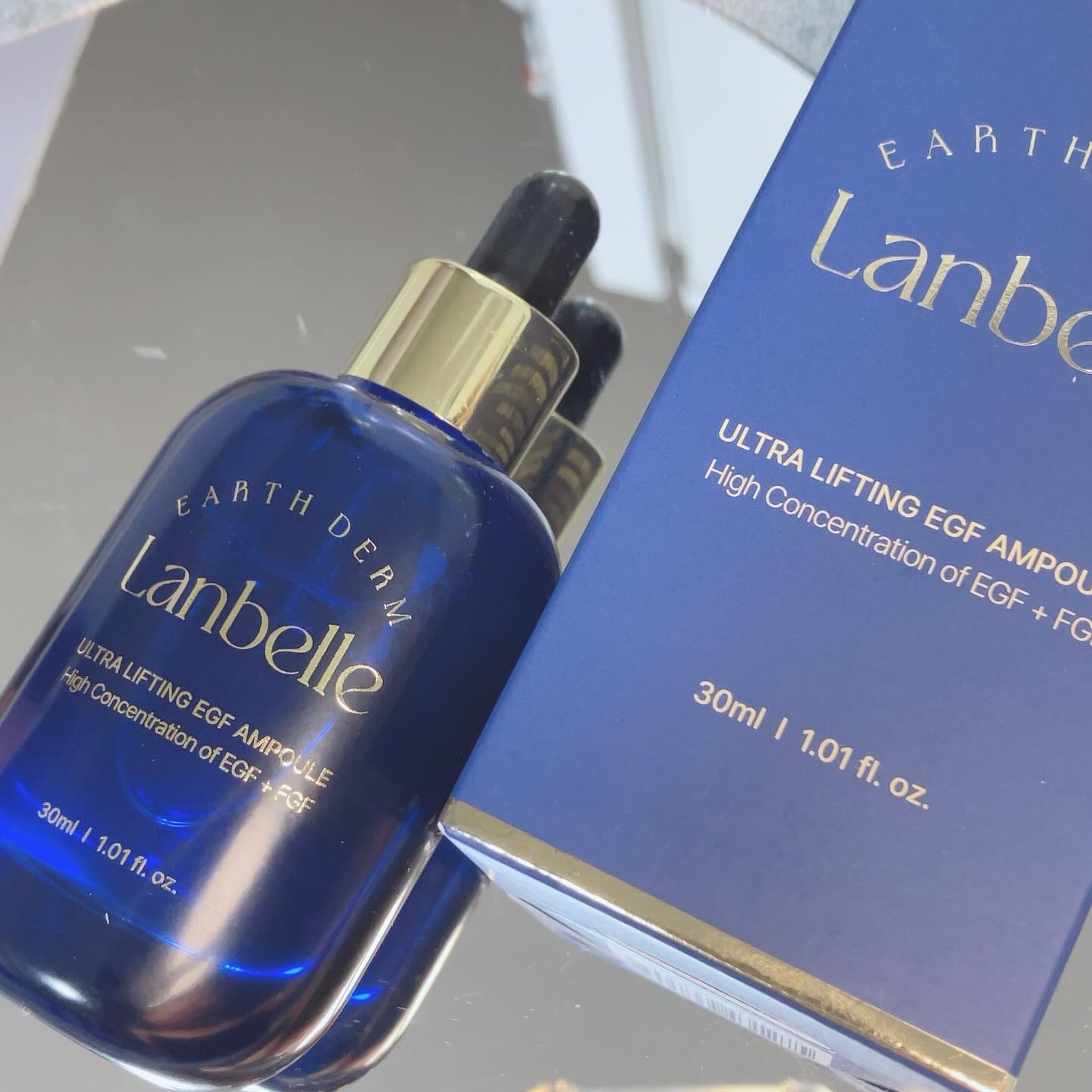ウルトラリフティングEGFアンプル/LANBELLE/美容液を使ったクチコミ（1枚目）