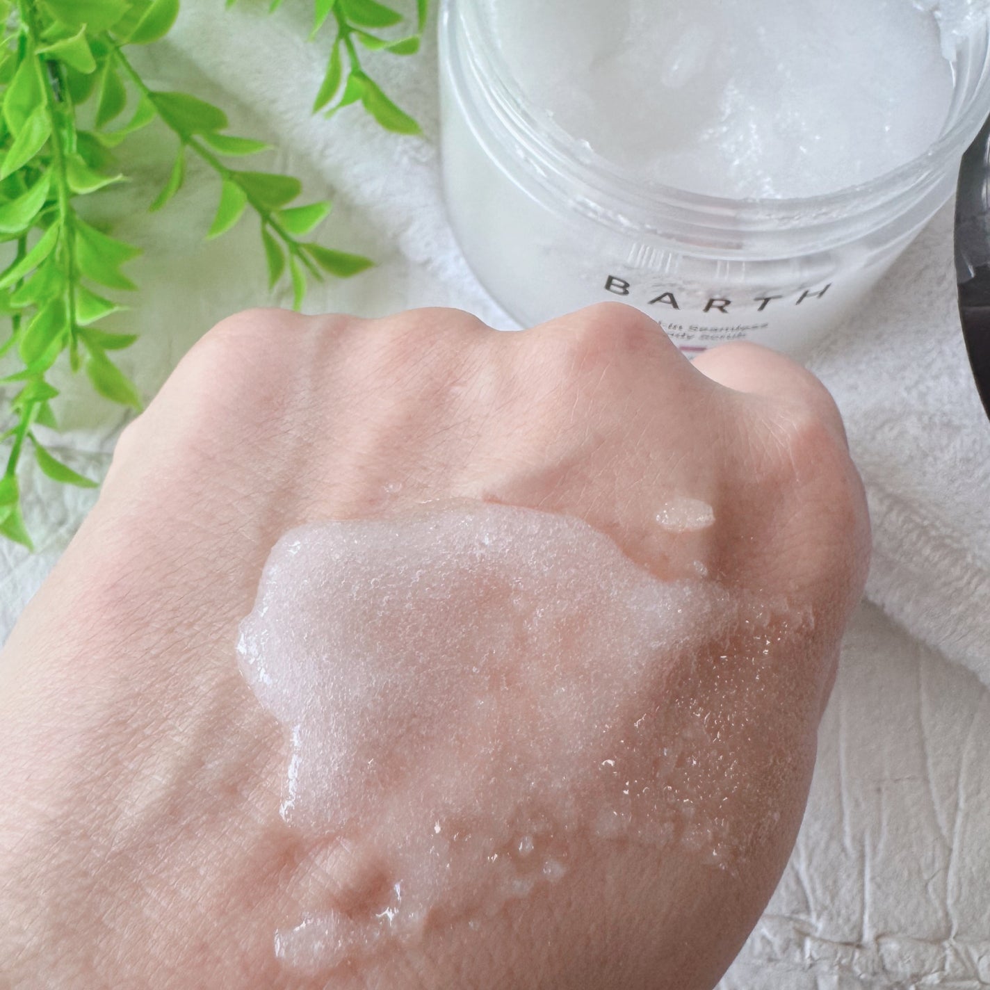 BARTH オイルイン シームレス ボディスクラブ/BARTH/ボディスクラブを使ったクチコミ(5枚目)
