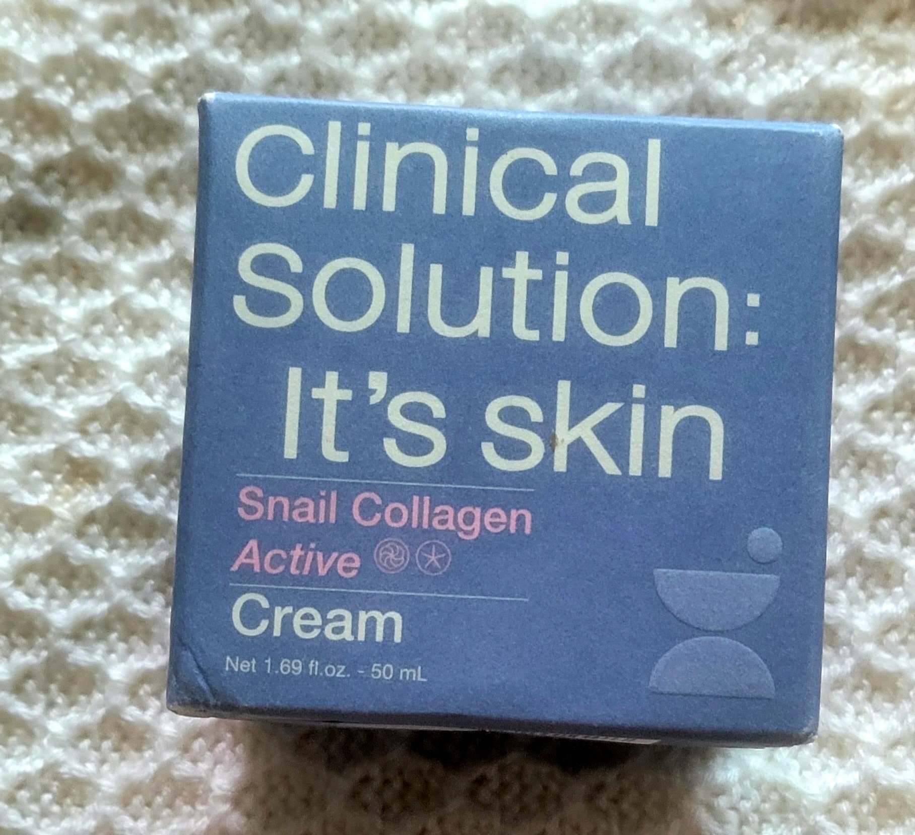 スネイルコラーゲンアクティブクリーム/It's skin/フェイスクリームを使ったクチコミ（1枚目）