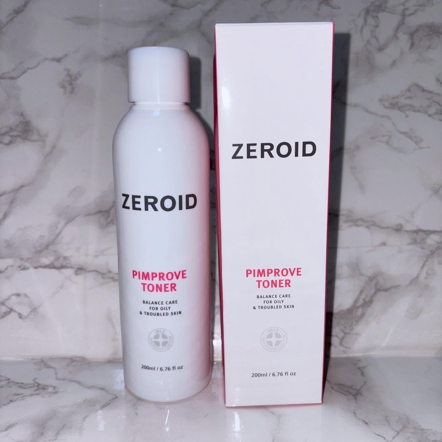 ピンプローブトナー/ZEROID/化粧水を使ったクチコミ（2枚目）