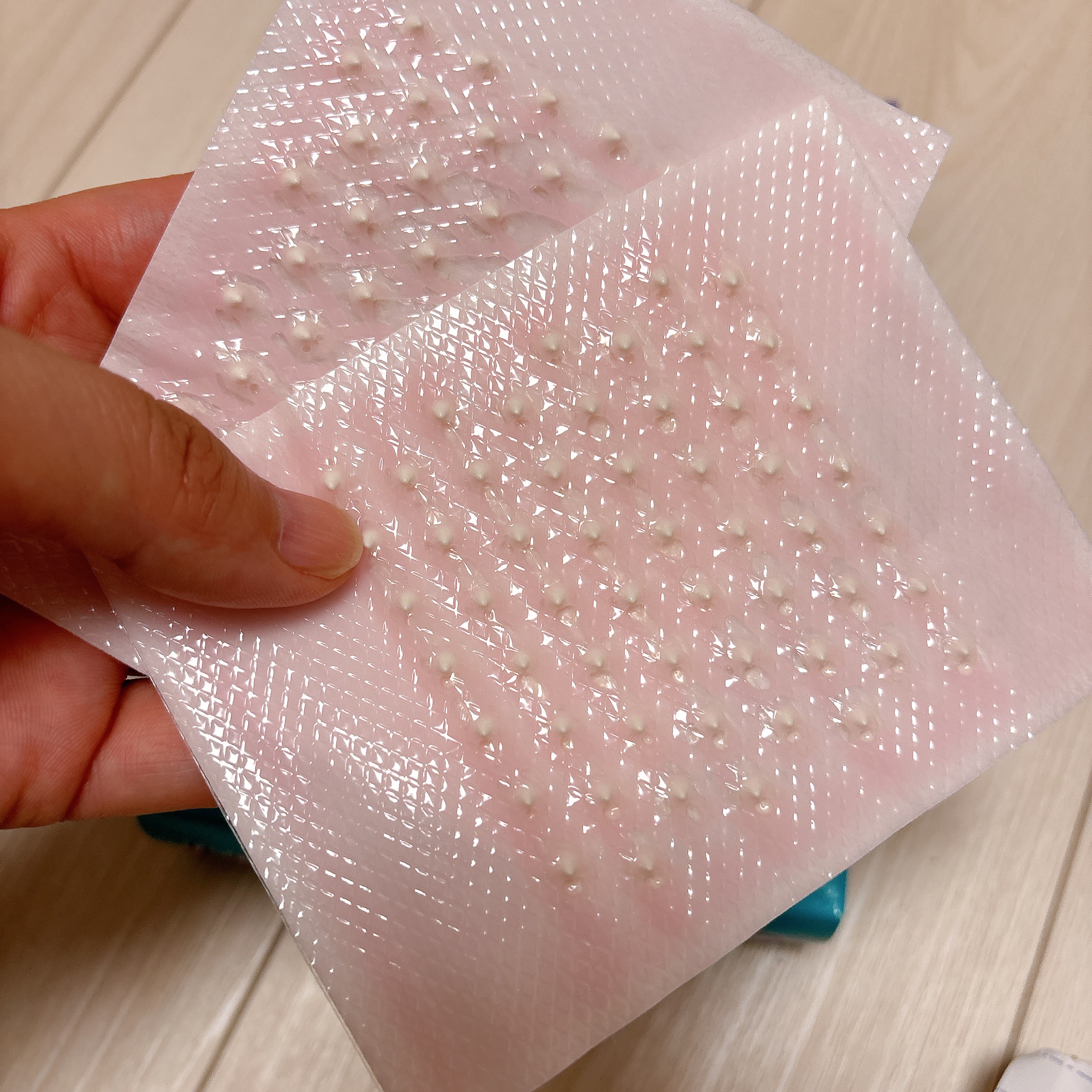 ツボ刺激ジェルシート/休足時間/レッグ・フットケアを使ったクチコミ（2枚目）