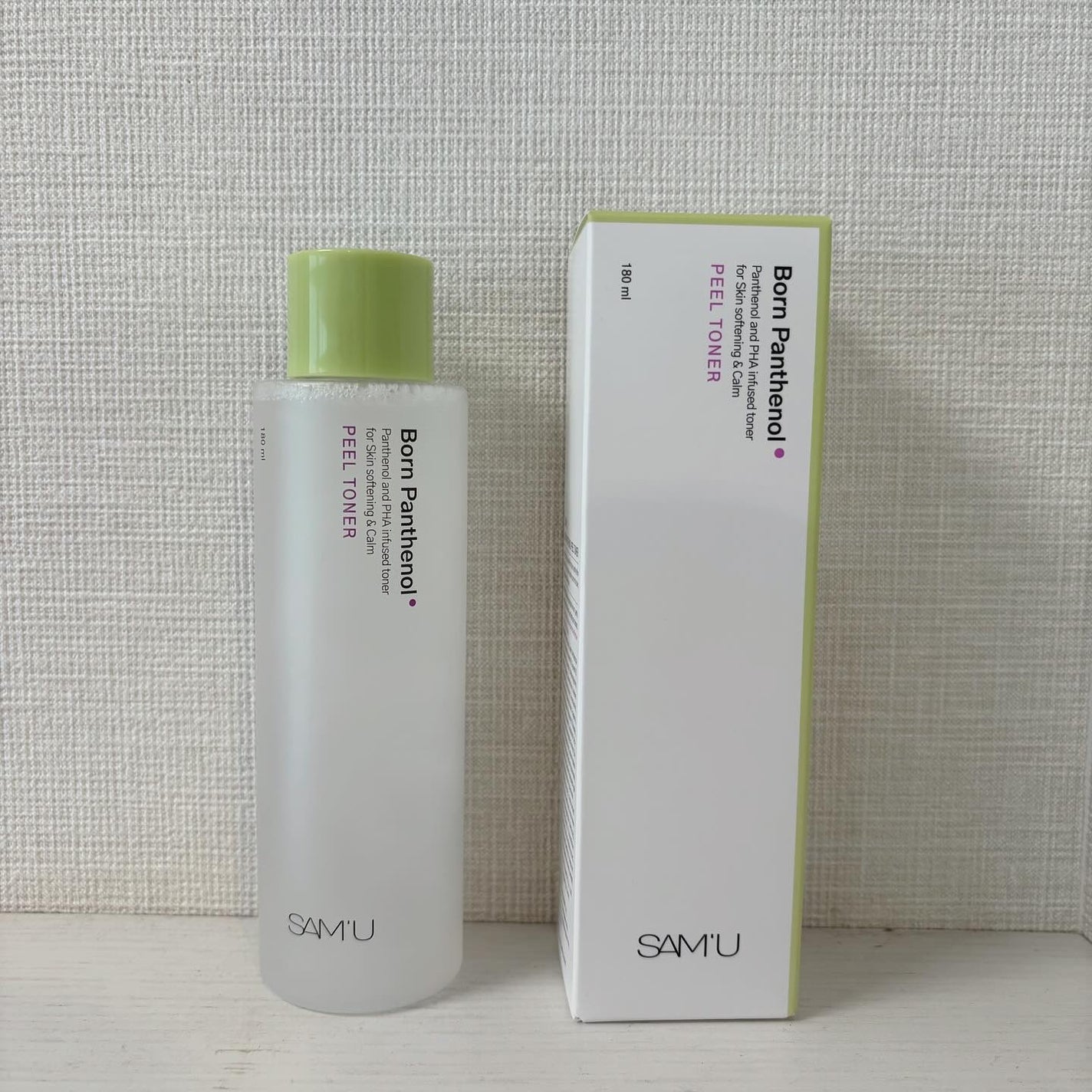 ボーンパンテノールピールトナー/SAM'U/化粧水を使ったクチコミ(6枚目)