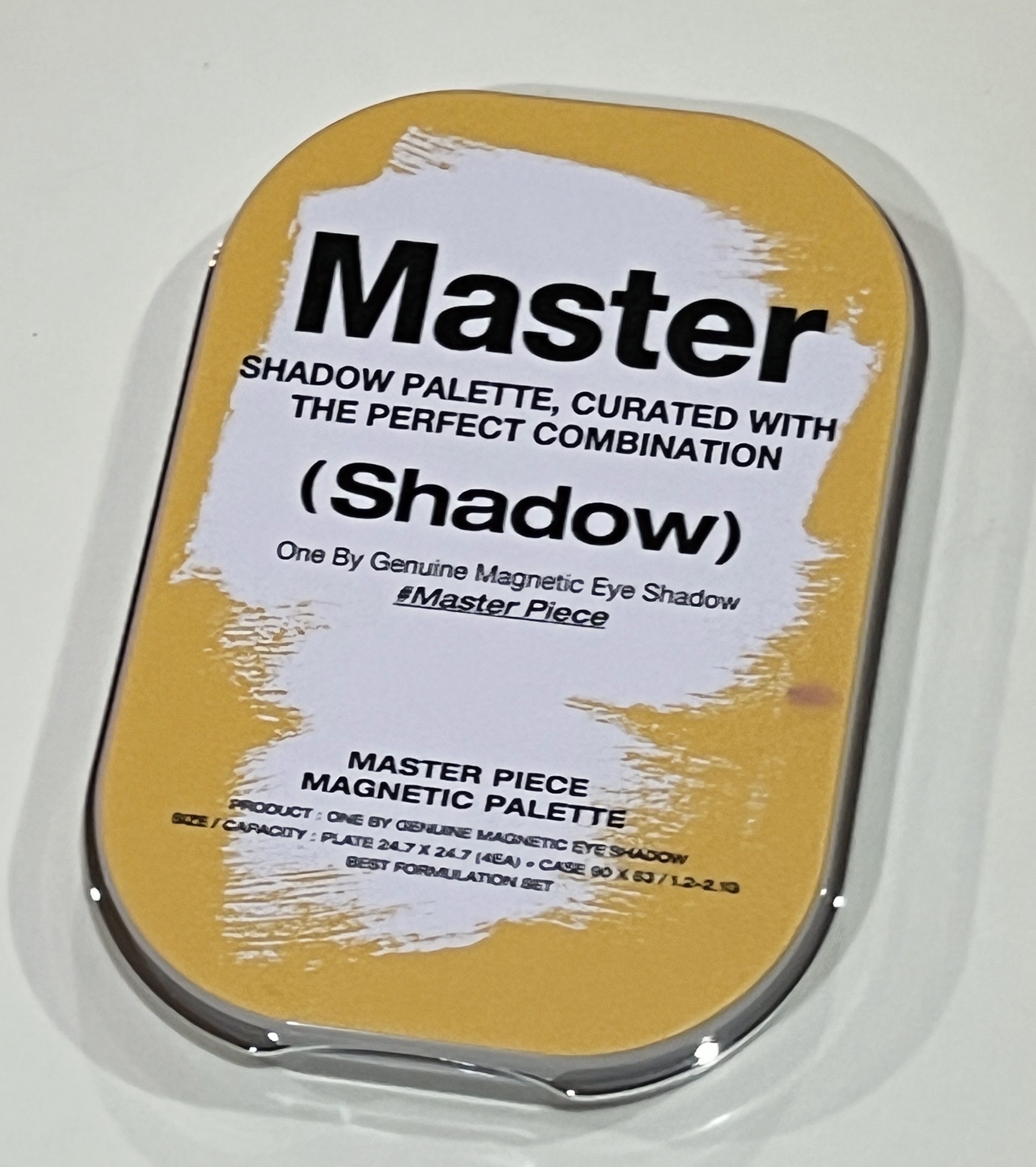 ワンバイジェニュインマグネティックアイシャドウ ４色パレット/Tooq/アイシャドウパレットを使ったクチコミ（3枚目）