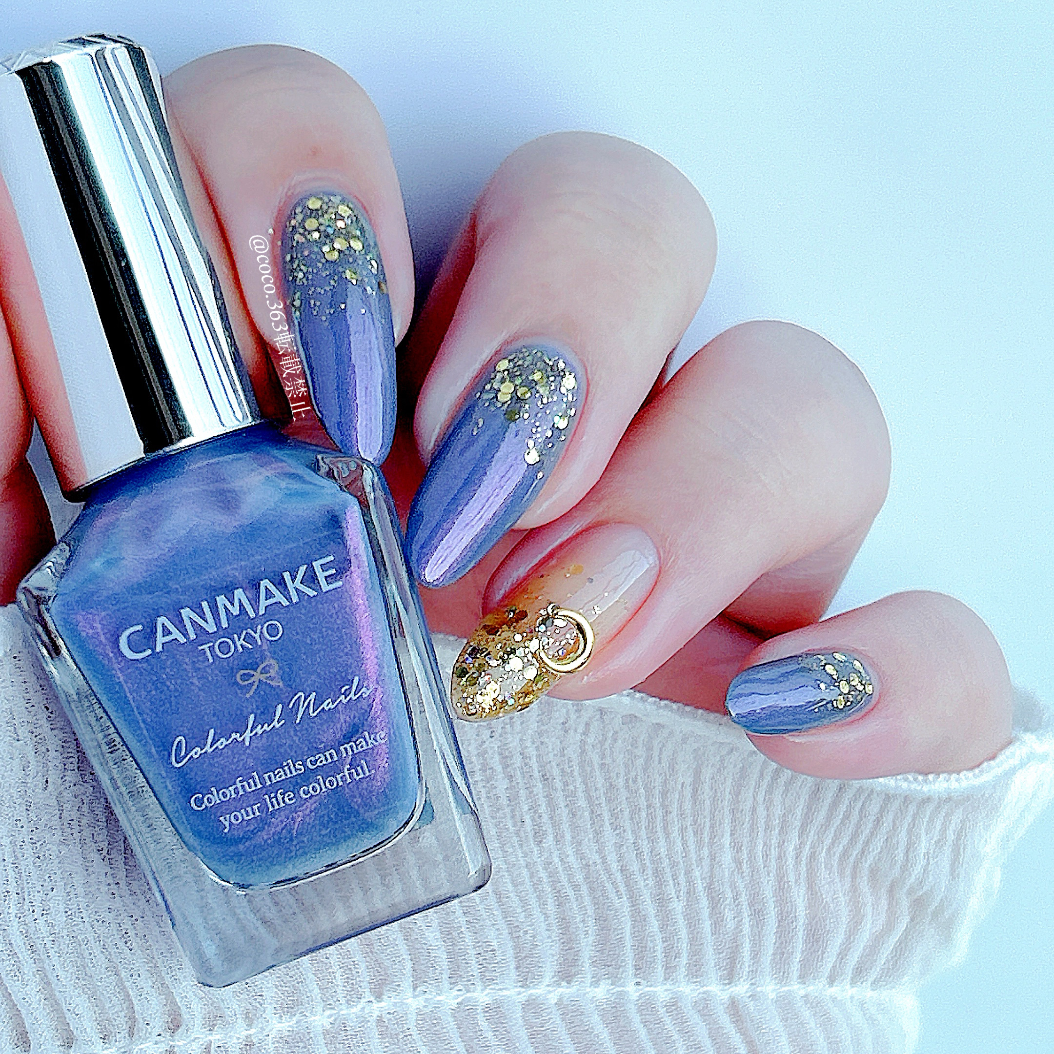 カラフルネイルズ/キャンメイク/マニキュアを使ったクチコミ（3枚目）