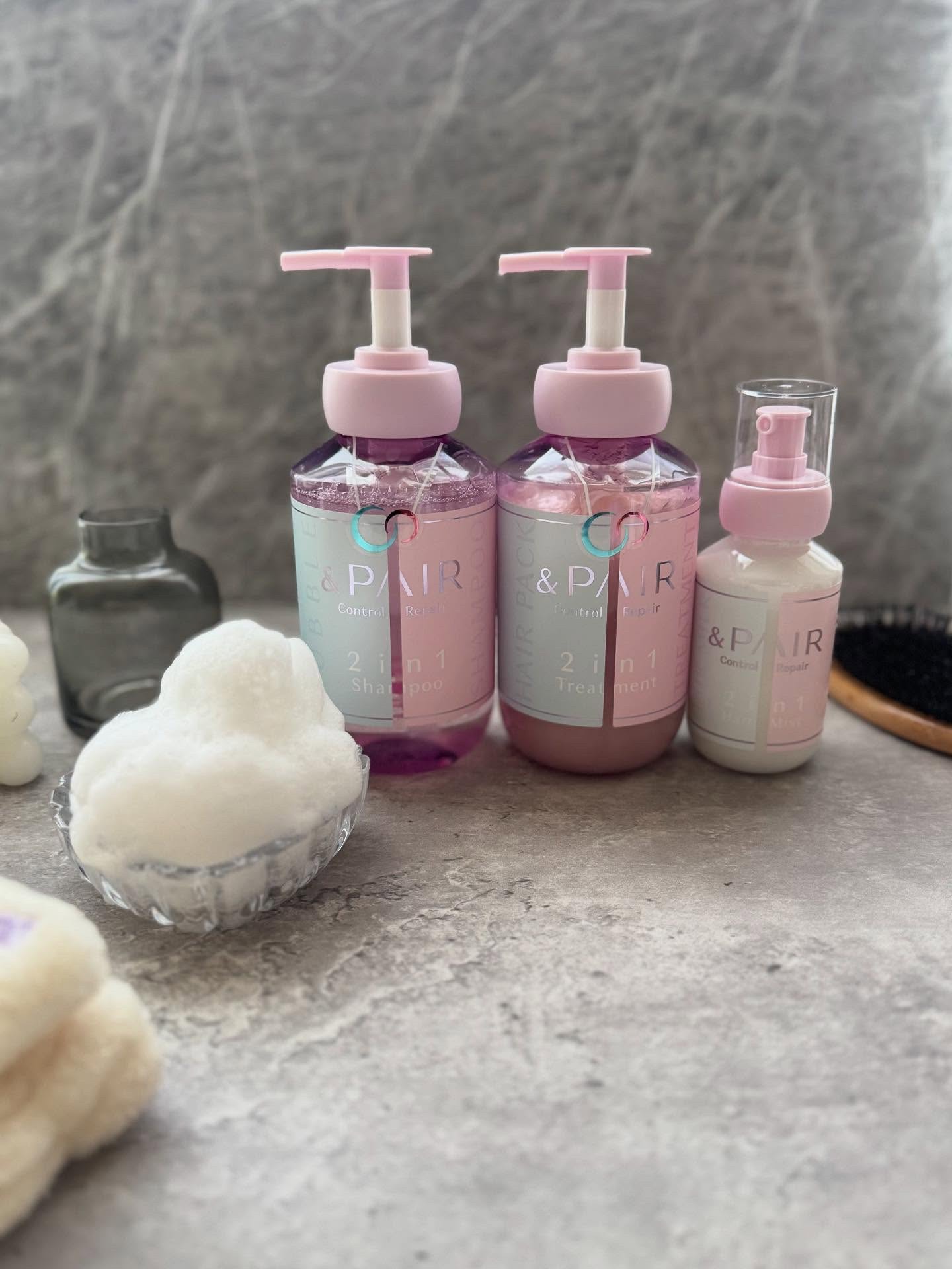 アンドペア コントロール リペア 2in1 ヘアミルクミスト/&amp;PAIR/ヘアミストを使ったクチコミ（1枚目）