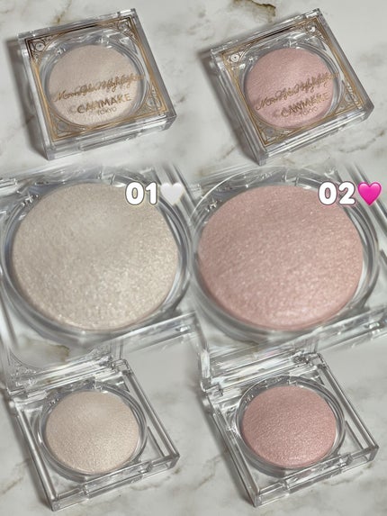 ムーングロウハイライター/キャンメイク/ハイライトを使ったクチコミ(4枚目)