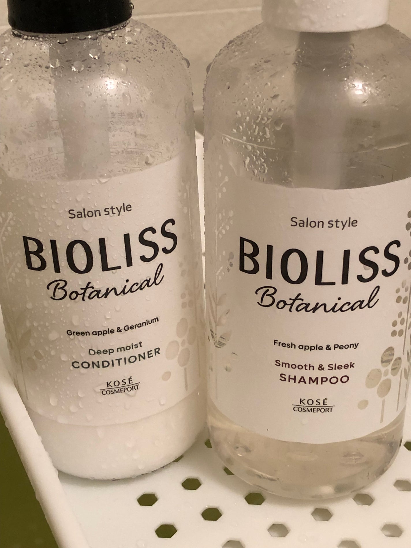 SSビオリス ボタニカル シャンプー/ヘアコンディショナー(ディープモイスト)/SSビオリス/市販シャンプーを使ったクチコミ(1枚目)