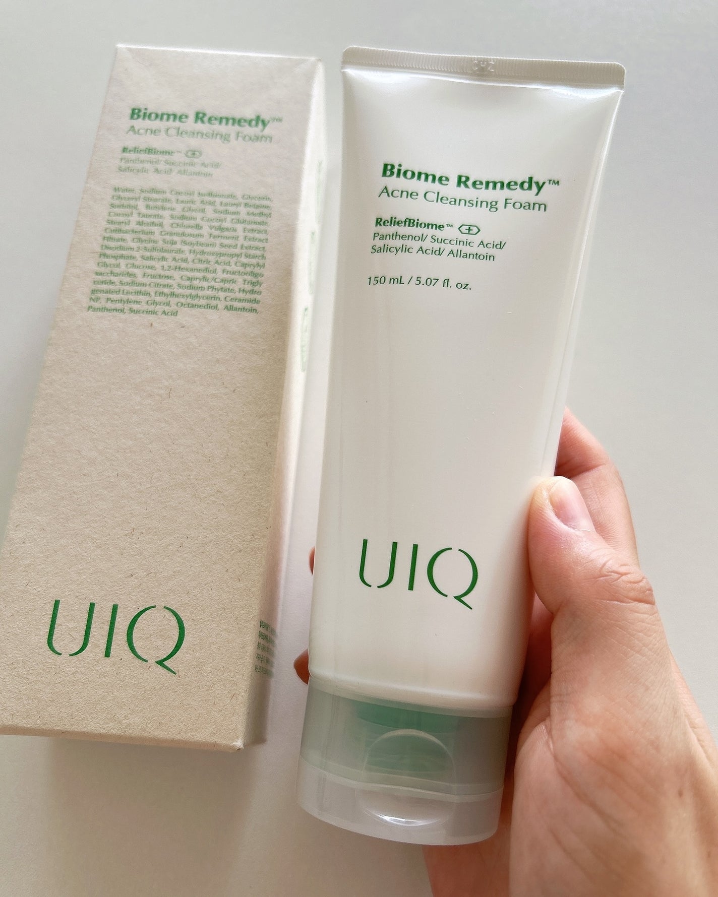 バイオームレメディアクネクレンジングフォーム/UIQ/洗顔フォームを使ったクチコミ(4枚目)
