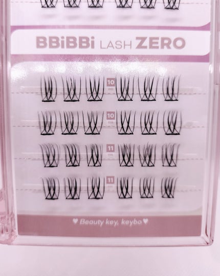 keybo BBiBBi LASH/keybo/つけまつげを使ったクチコミ(5枚目)