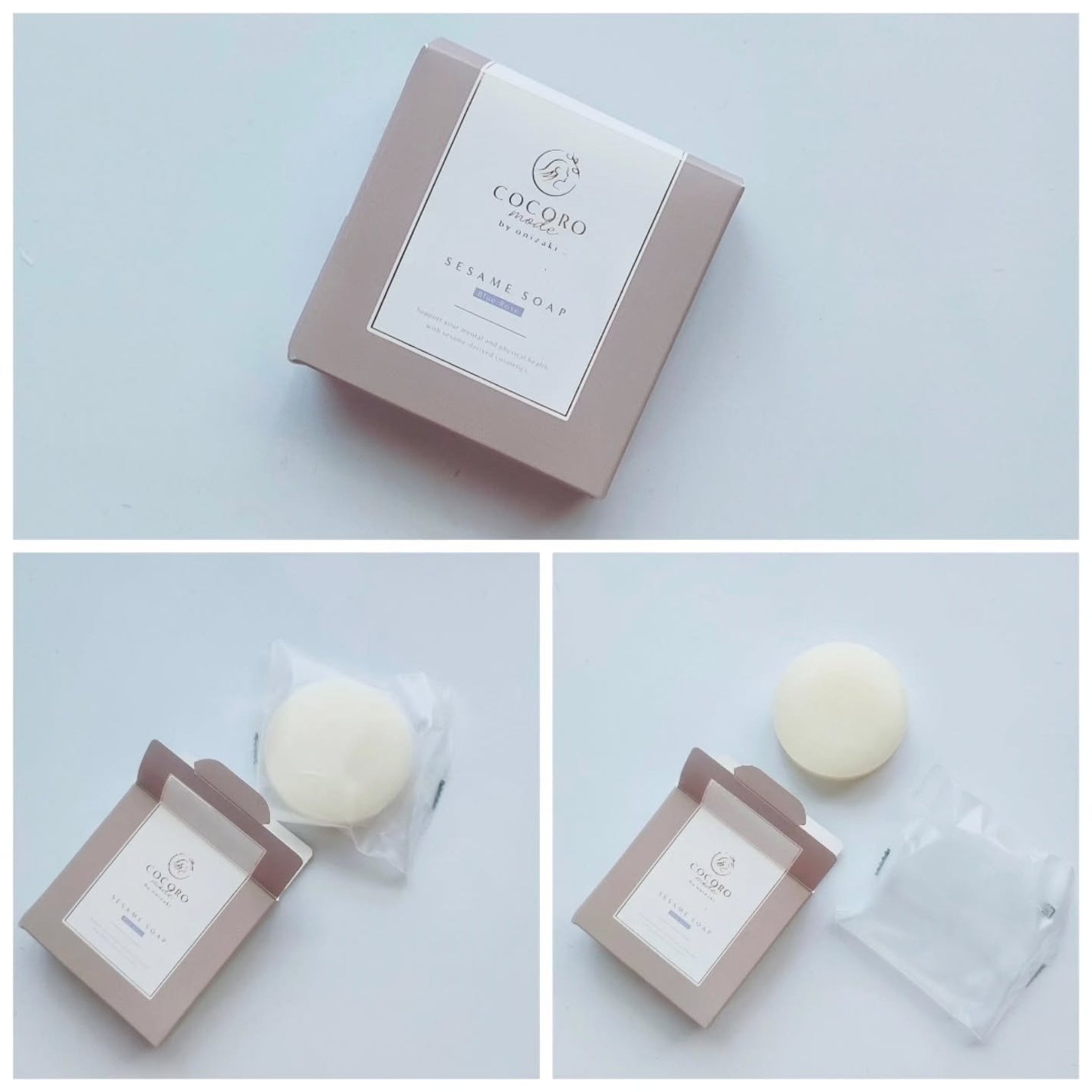 SESAME SOAP-Blue Rose-/COCOROmode by onizaki/洗顔石鹸を使ったクチコミ(2枚目)