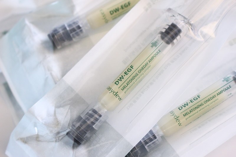 DW-EGFワンデイズアンプル/Easydew/美容液を使ったクチコミ（3枚目）