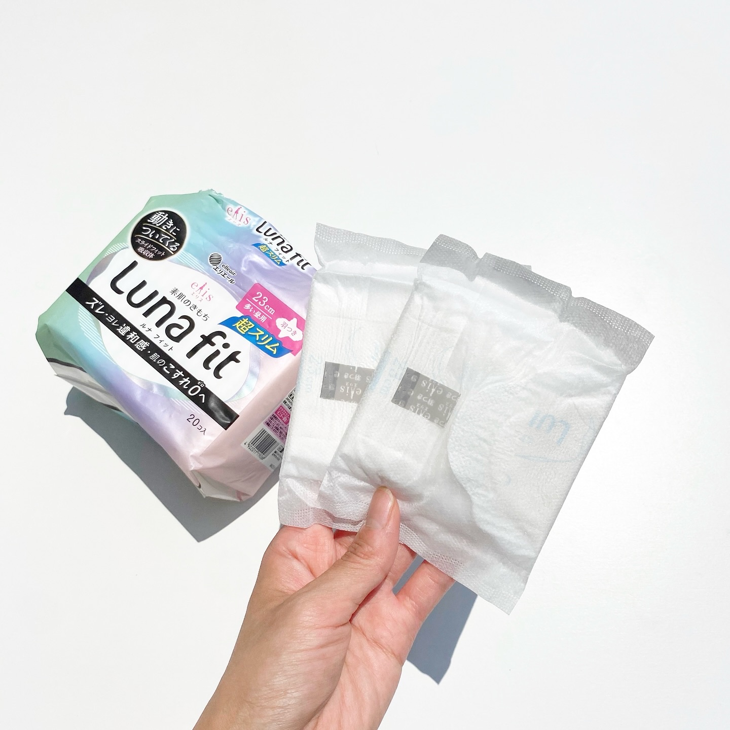 エリス 素肌のきもち ルナフィット　超スリム/エリス/ナプキンを使ったクチコミ（2枚目）