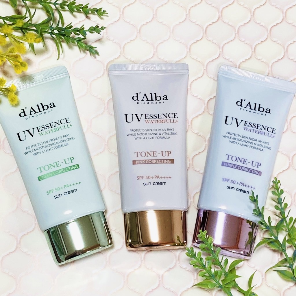 クリーンティーツリーリポソームトーンアップサンクリーム（グリーン）/ダルバ/日焼け止めクリームを使ったクチコミ（1枚目）