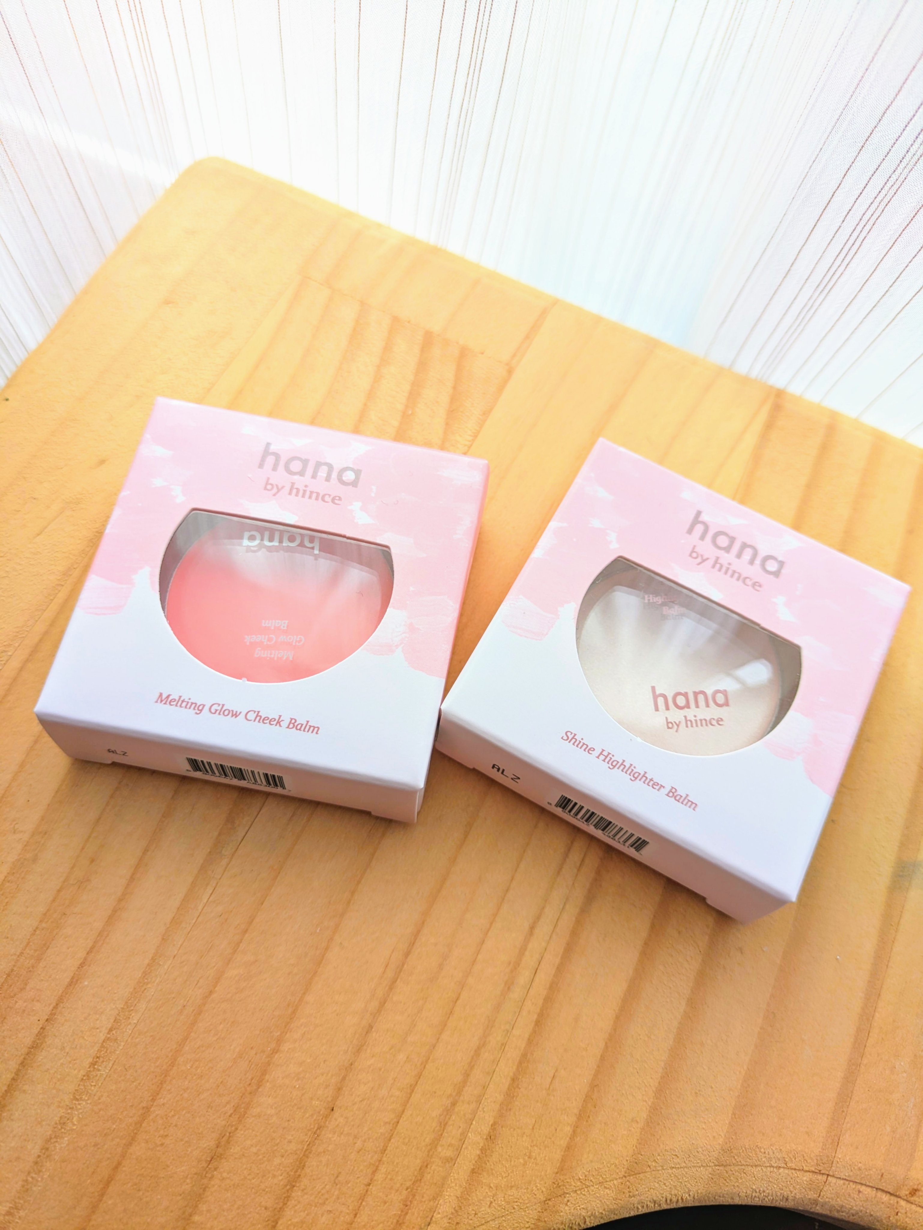 シャインハイライターバーム 01 シャンパン/hana by hince/クリームハイライトを使ったクチコミ（1枚目）