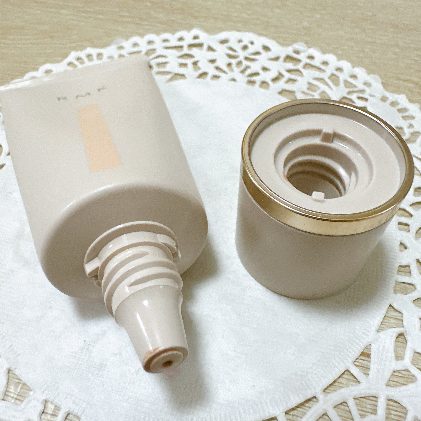 RMK クリームファンデーション アクアティックグロウ/RMK/クリーム・エマルジョンファンデーションを使ったクチコミ(4枚目)