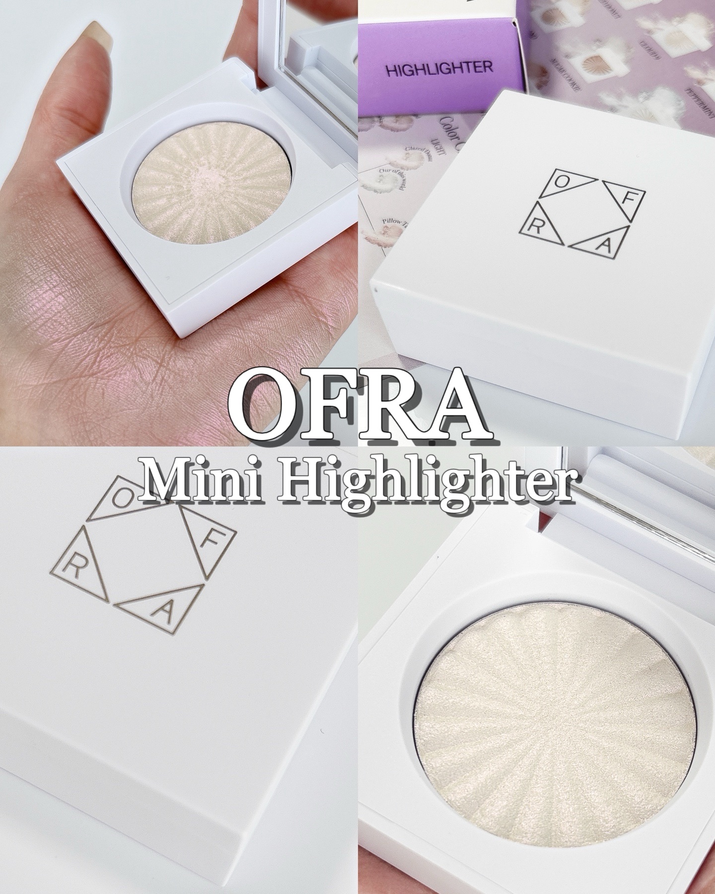 OFRA mini Highlighter/Ofra Cosmetics/パウダーハイライトを使ったクチコミ（1枚目）