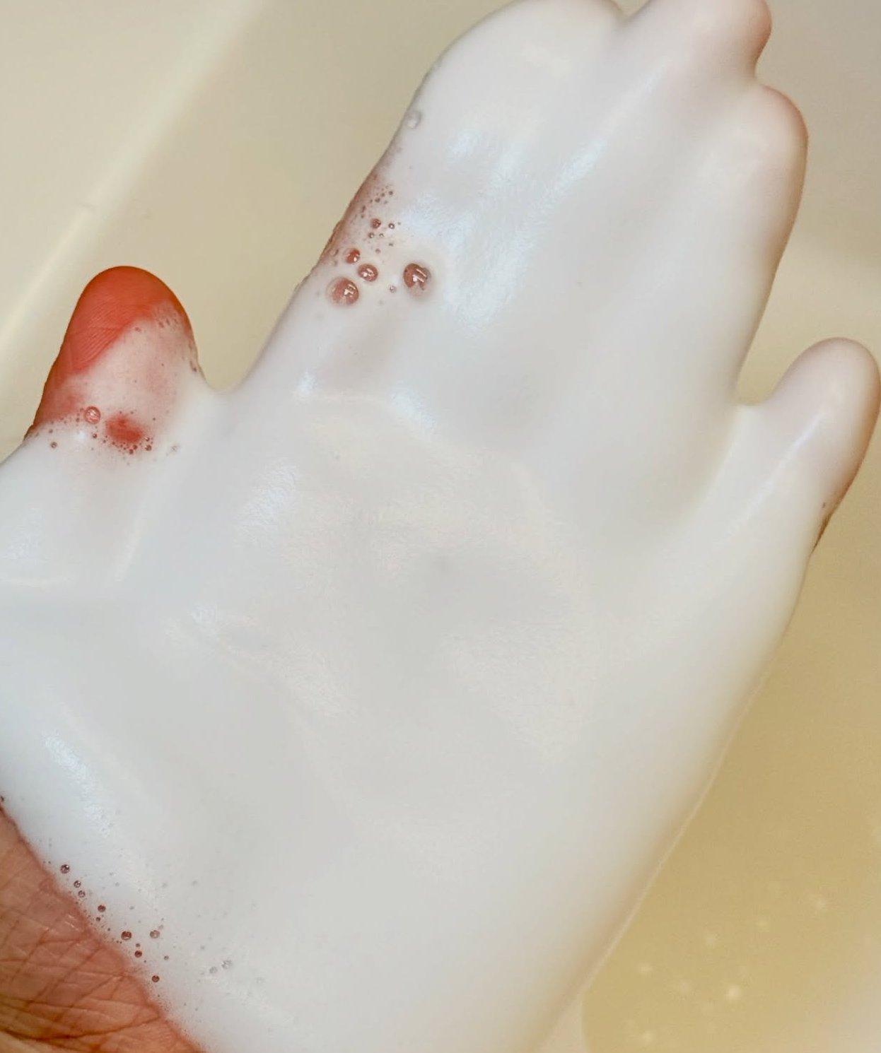 ディープクリア酵素洗顔	/メラノCC/洗顔フォームを使ったクチコミ（3枚目）