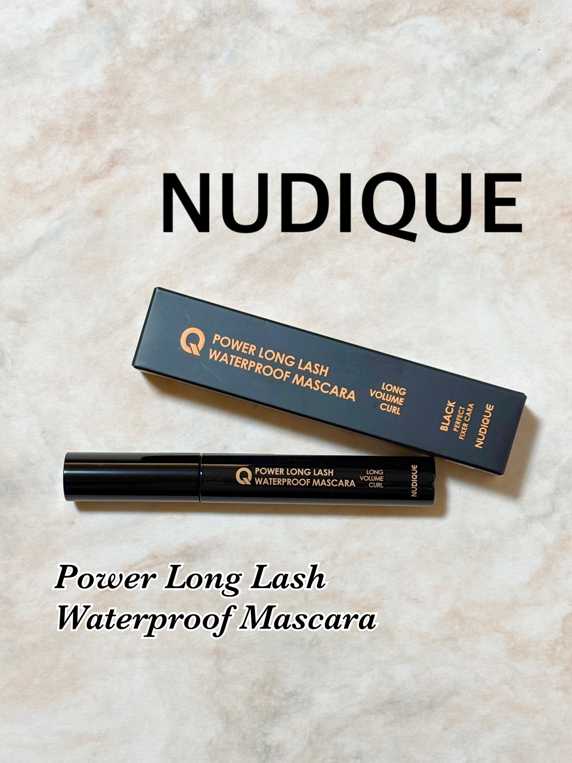 ウォータープルーフマスカラ/NUDIQUE/マスカラを使ったクチコミ（1枚目）