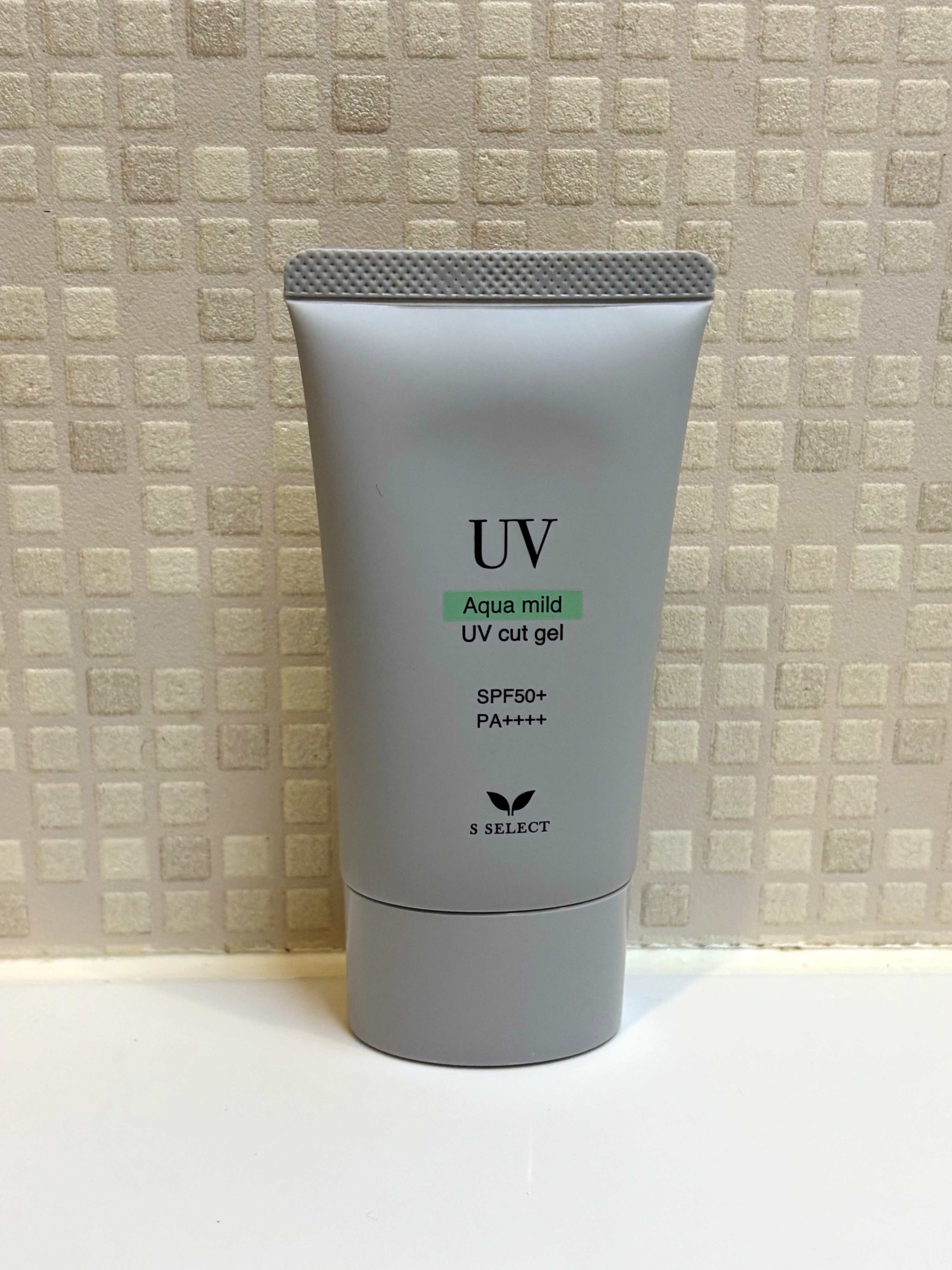 エスセレクト アクアマイルド UVカットジェル/S SELECT/日焼け止めジェルを使ったクチコミ（1枚目）