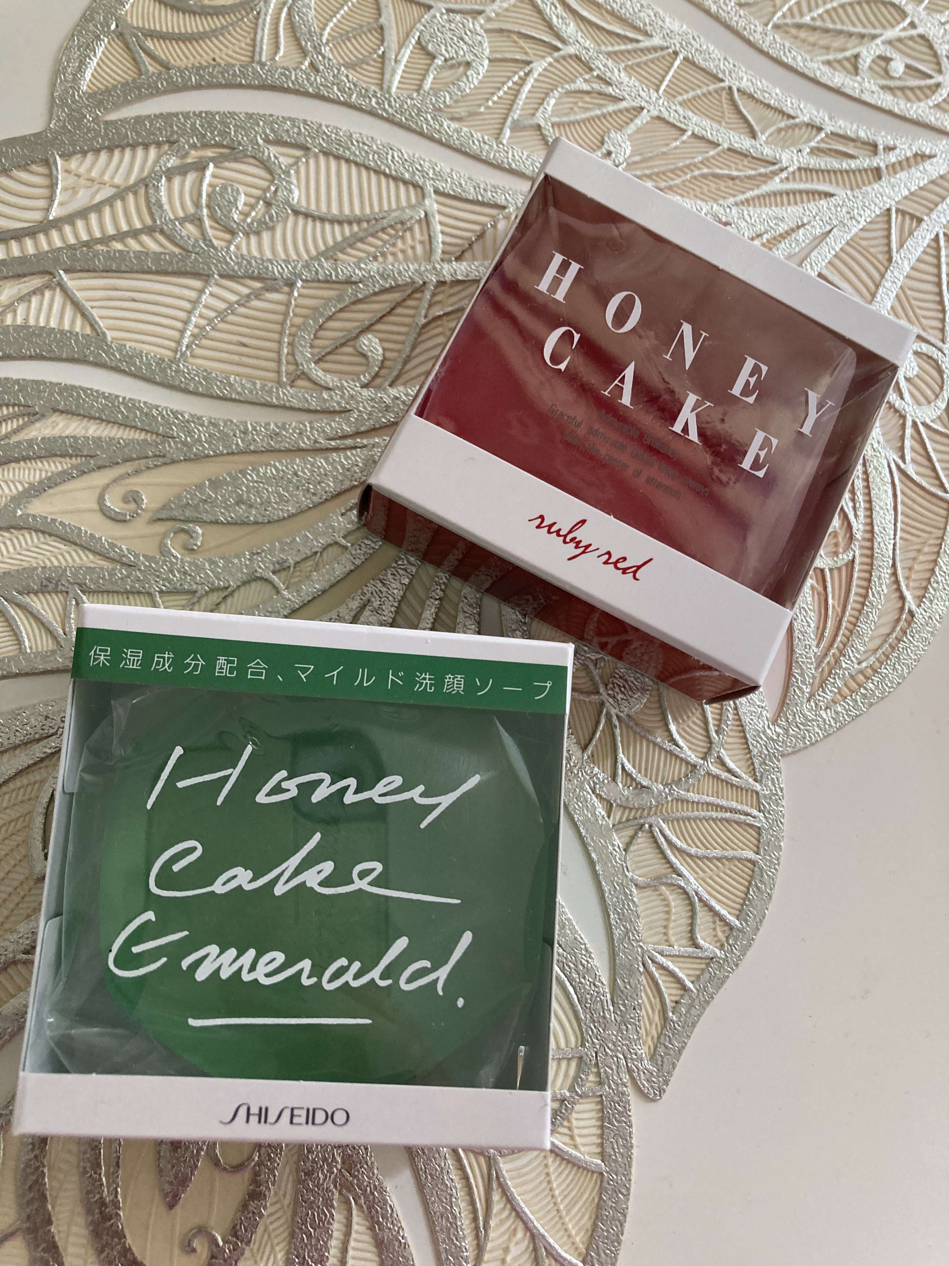 ホネケーキ(ルビーレッド)/SHISEIDO/洗顔石鹸を使ったクチコミ（2枚目）