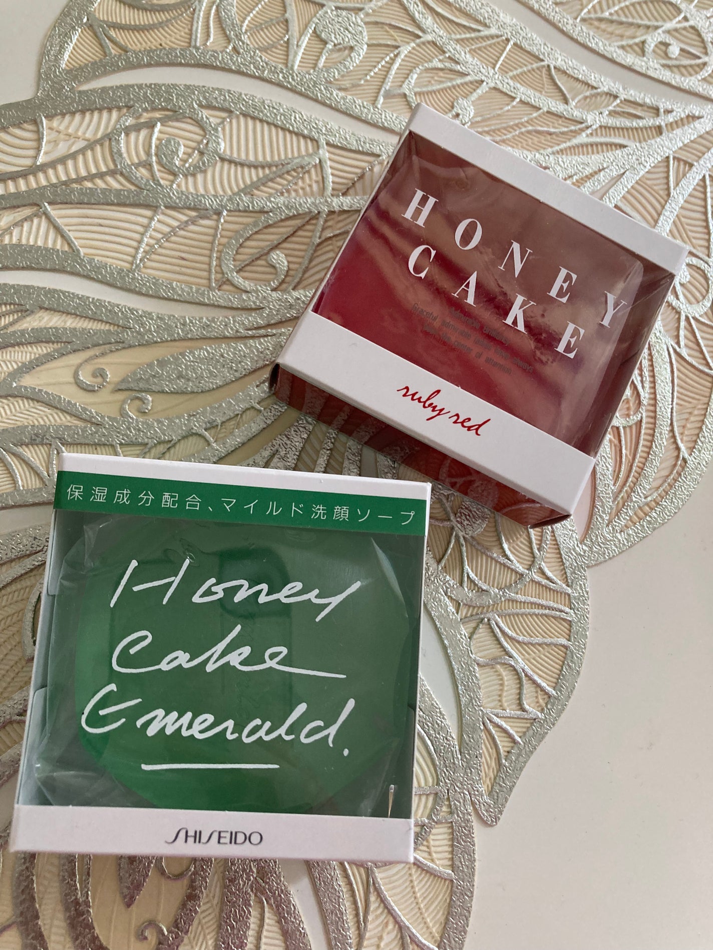 ホネケーキ(ルビーレッド)/SHISEIDO/洗顔石鹸を使ったクチコミ(2枚目)